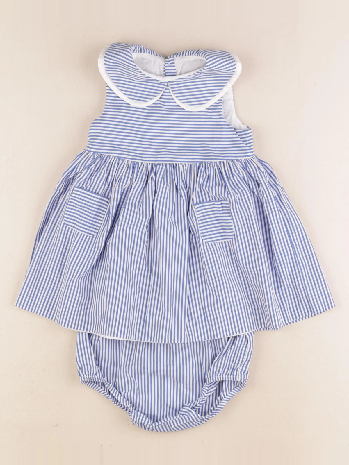 Jacadi - robe bleu - 18 mois