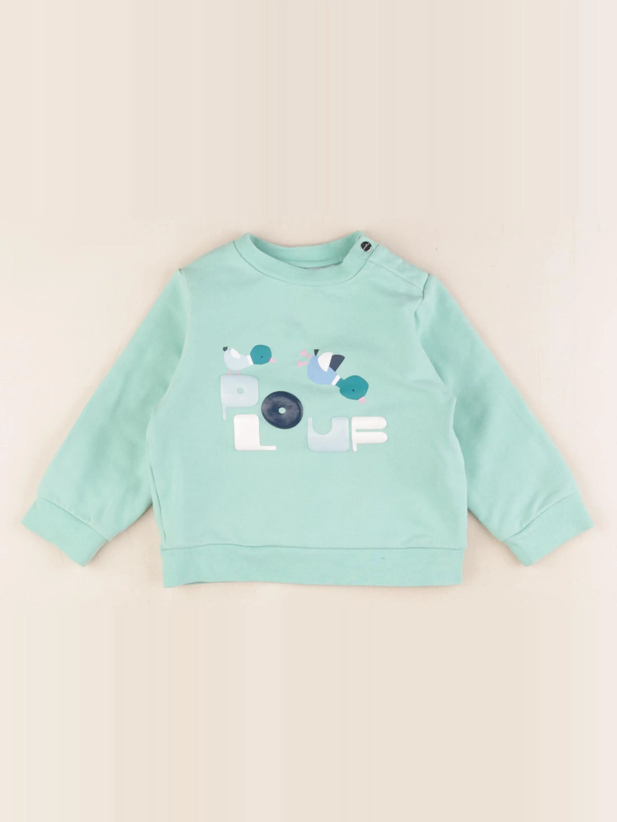 Jacadi - sweat vert - 24 mois
