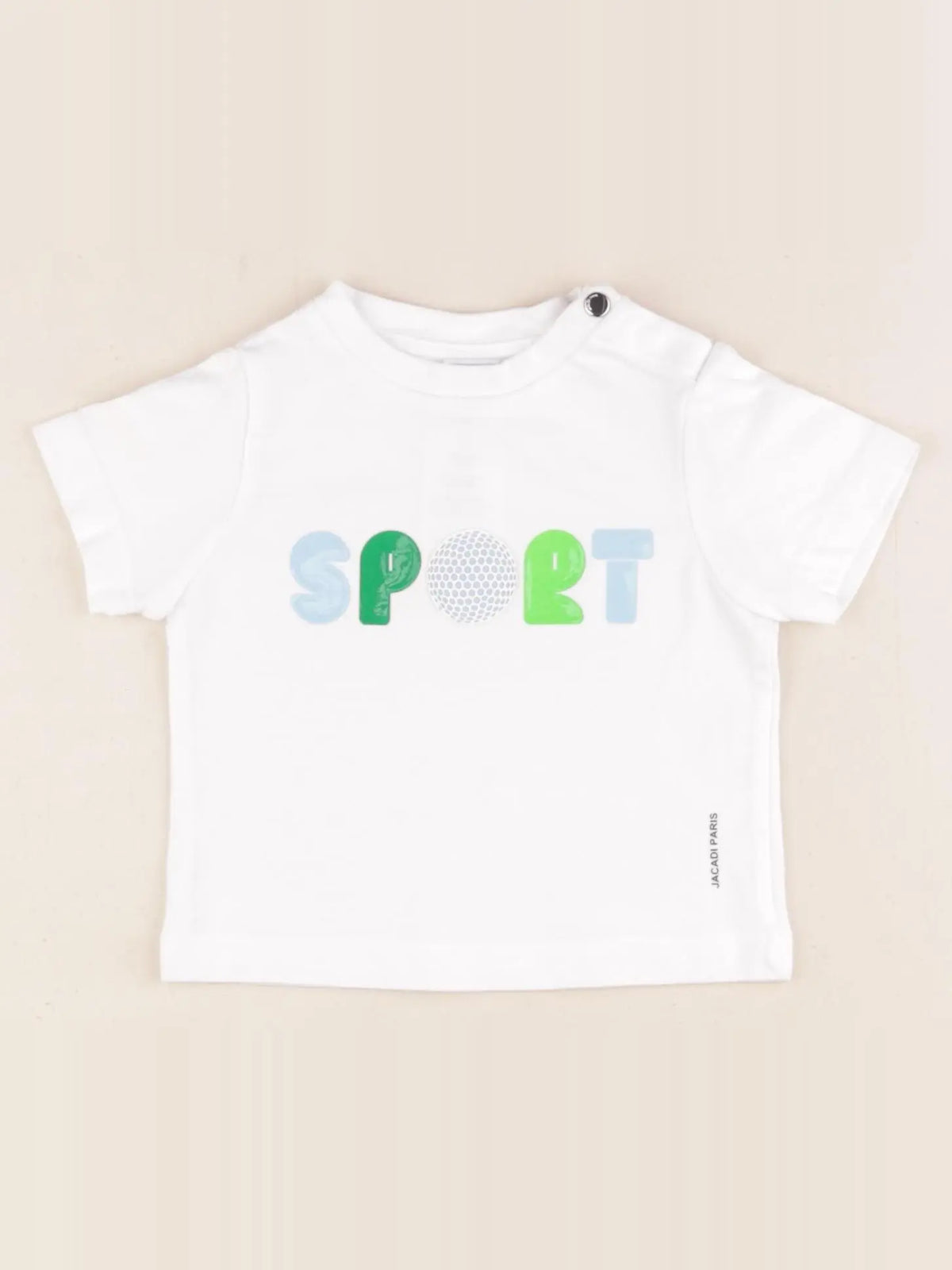 Jacadi - tee-shirt blanc - 6 mois