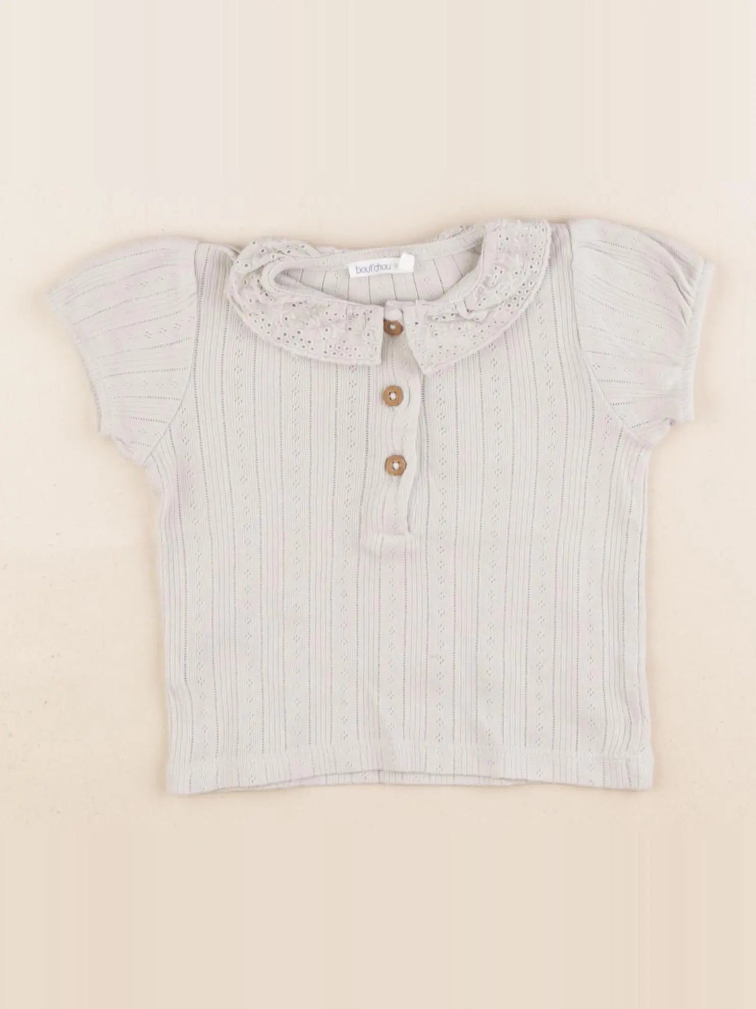 Boutchou - tee-shirt vert - 9 mois