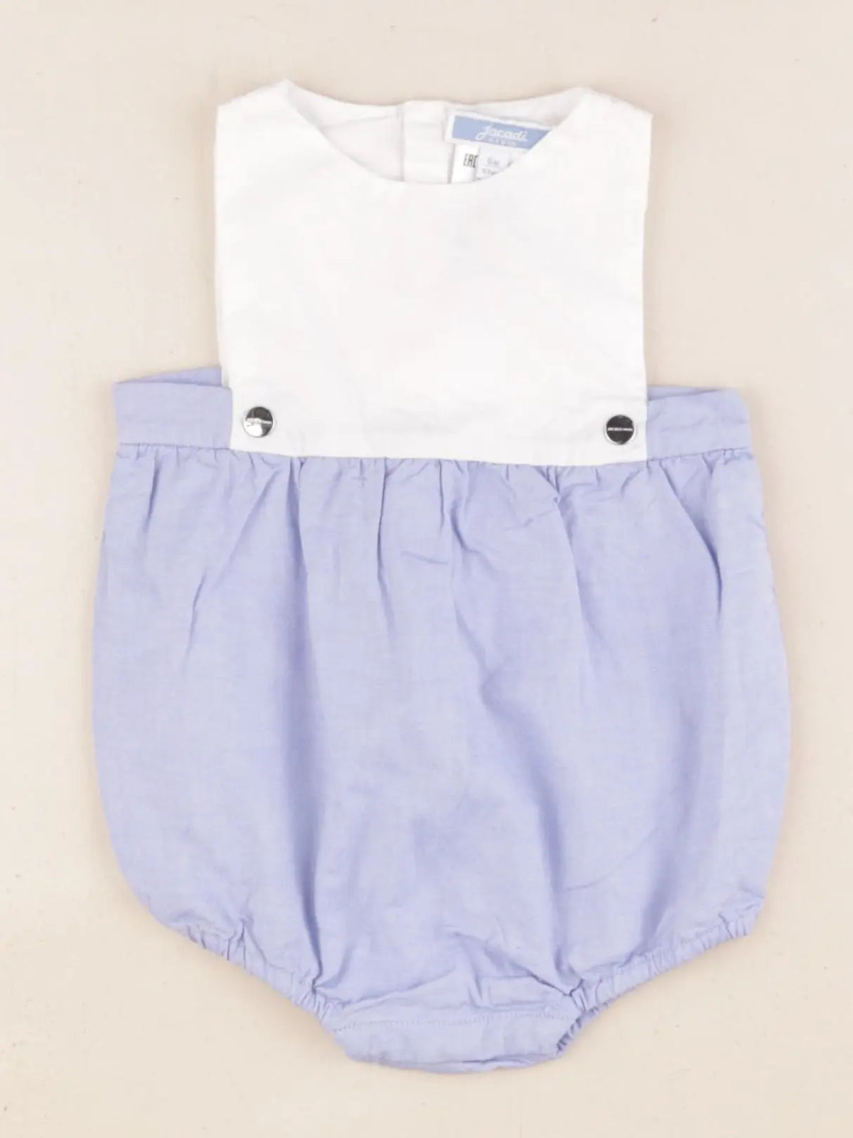 Jacadi - combinaison bleu - 6 mois