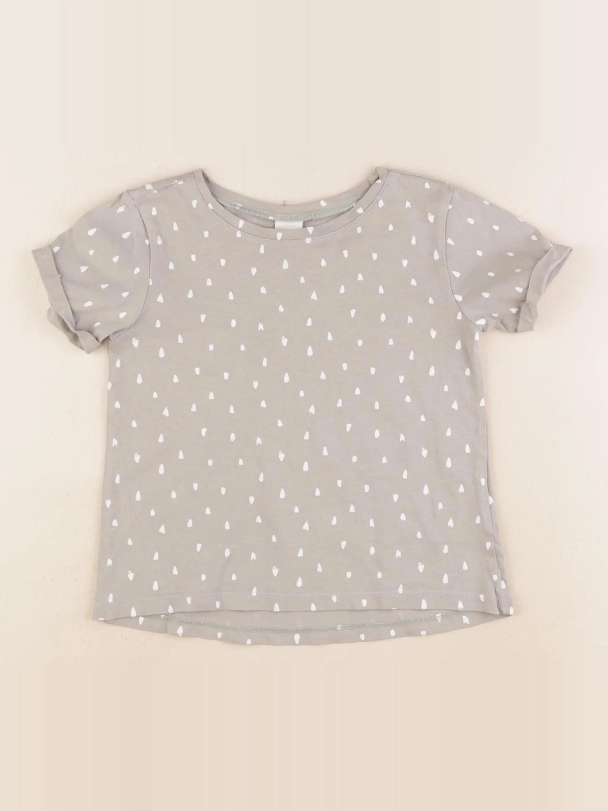 H&M - tee-shirt vert - 2/3 ans