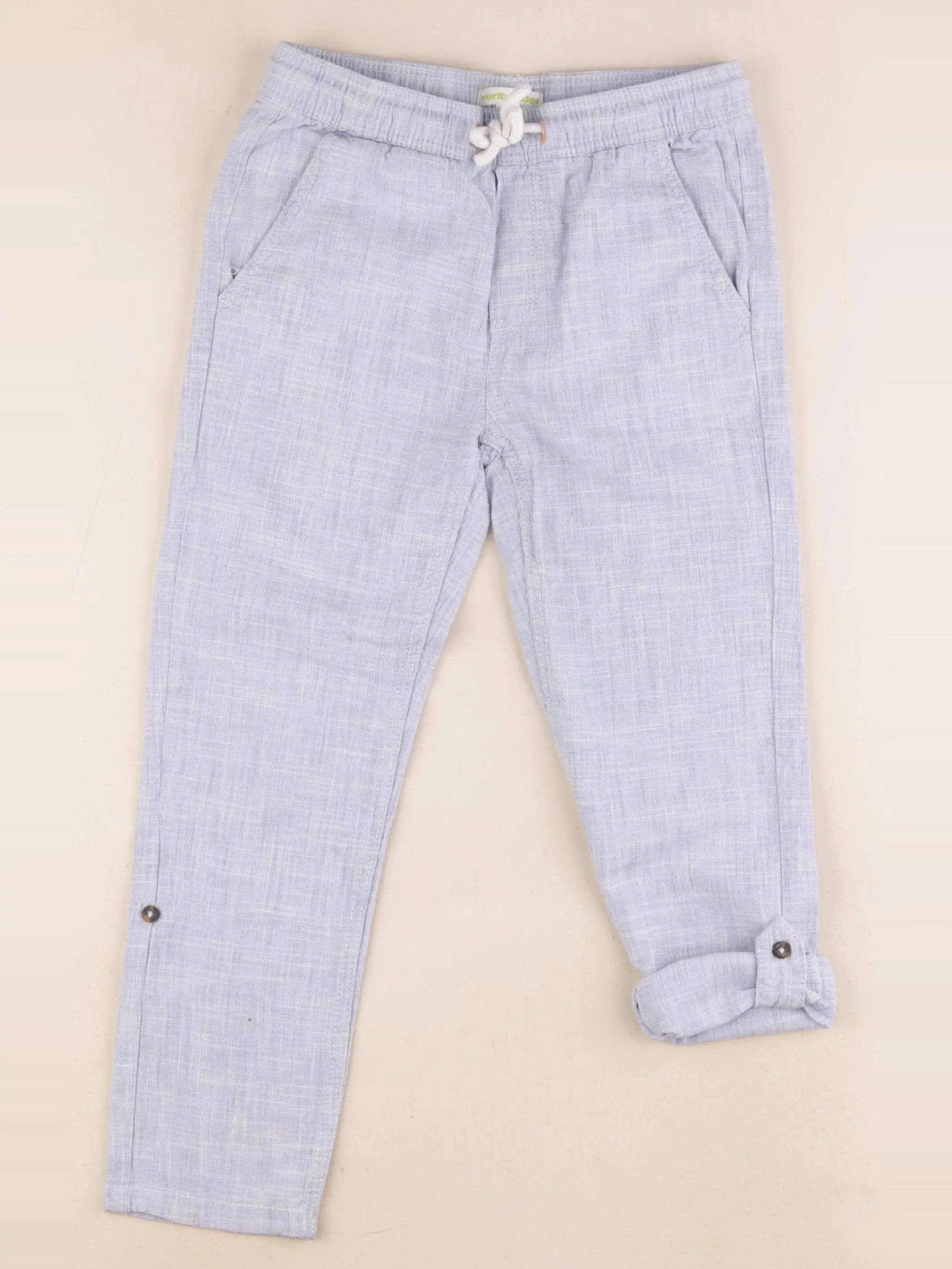Vertbaudet - pantalon bleu - 7 ans