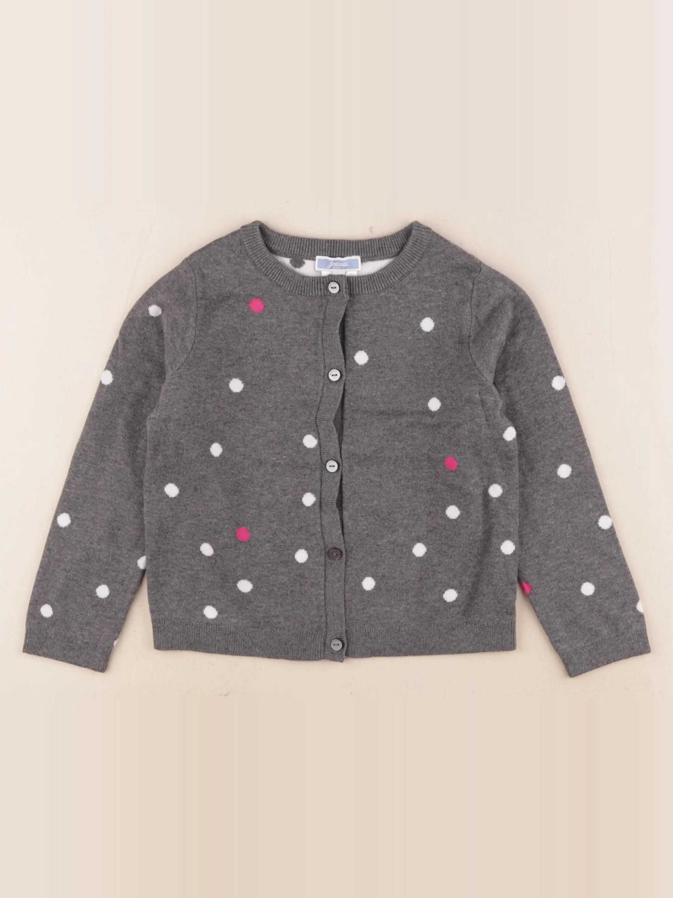 Jacadi - gilet gris - 4 ans