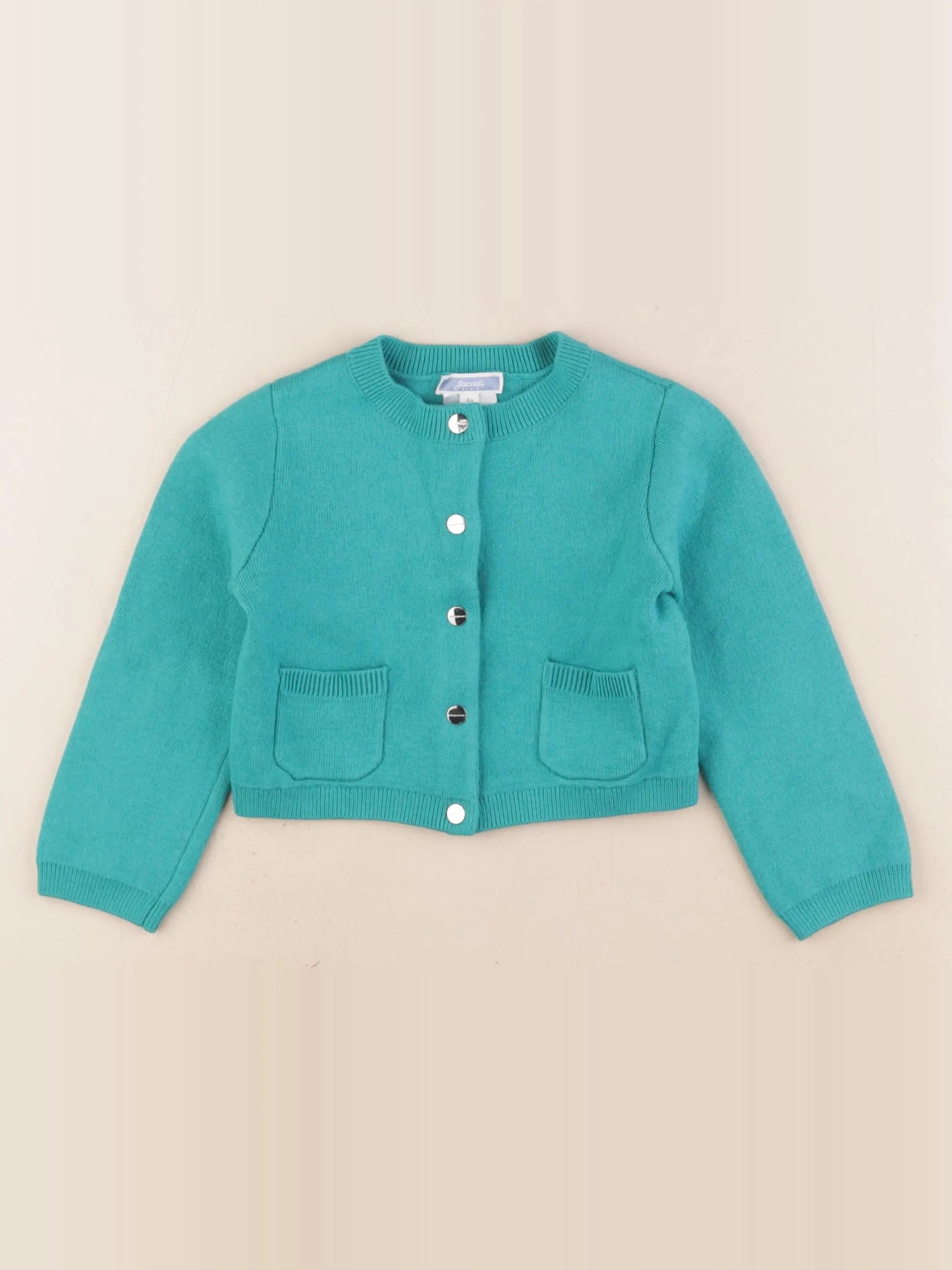 Jacadi - gilet bleu - 4 ans