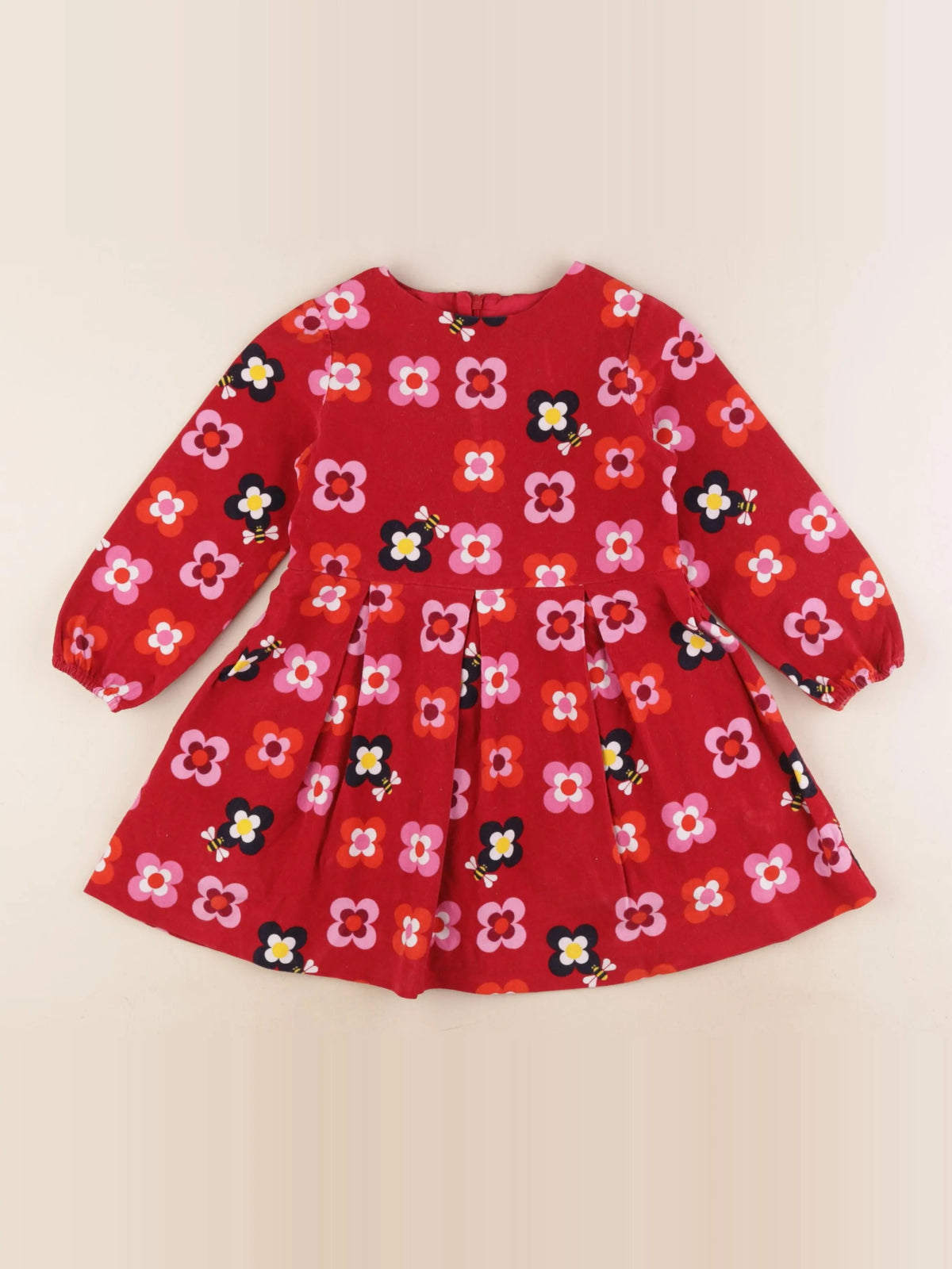 Jacadi - robe rouge - 4 ans