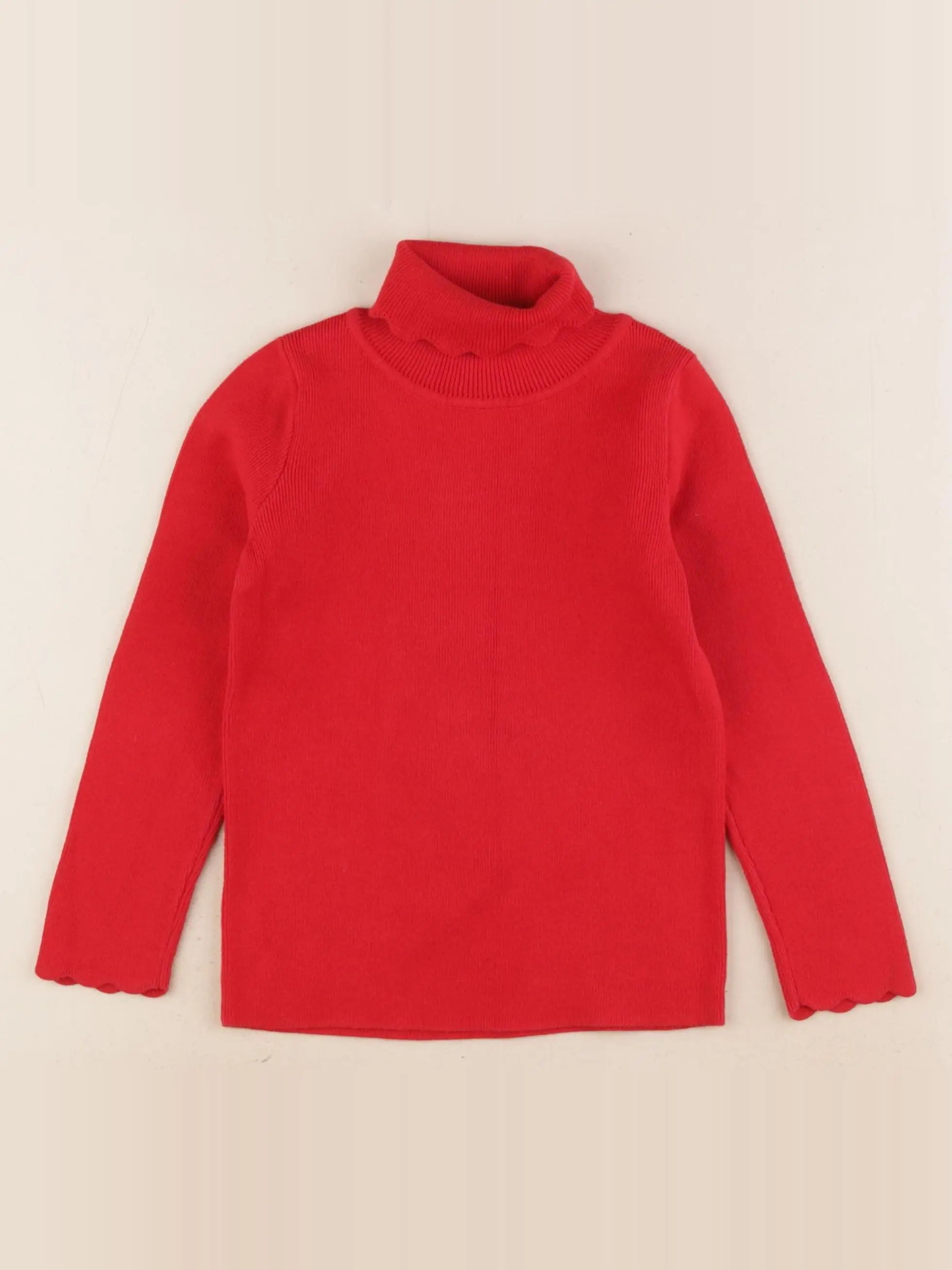 Jacadi - pull rouge - 4 ans