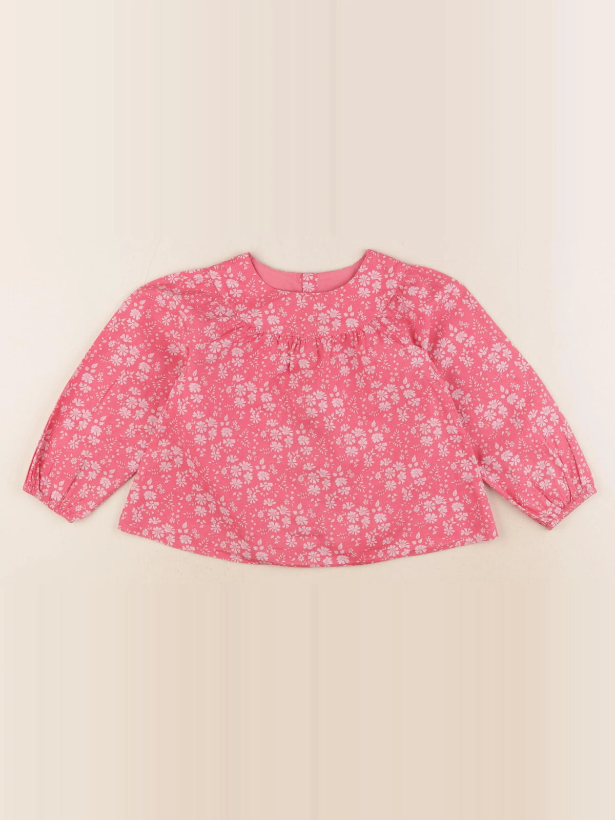 Jacadi - blouse liberty rose - 24 mois