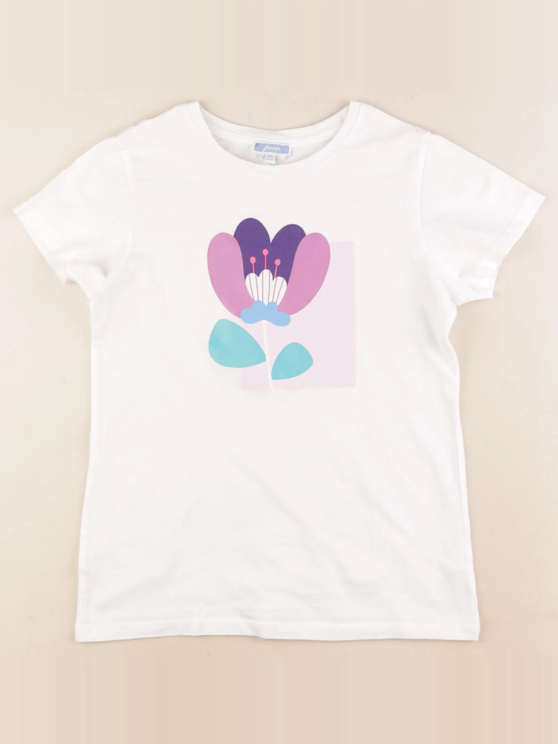Jacadi - tee-shirt blanc - 10 ans