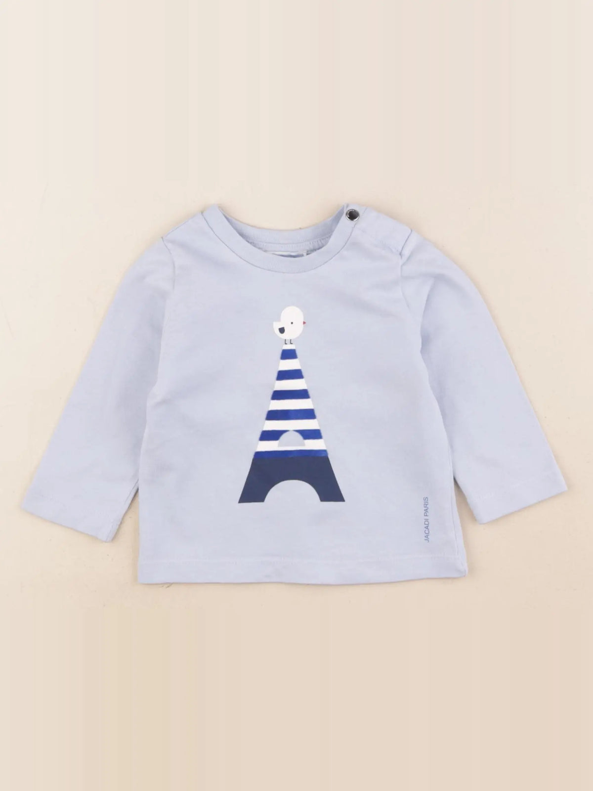 Jacadi - tee-shirt bleu - 6 mois