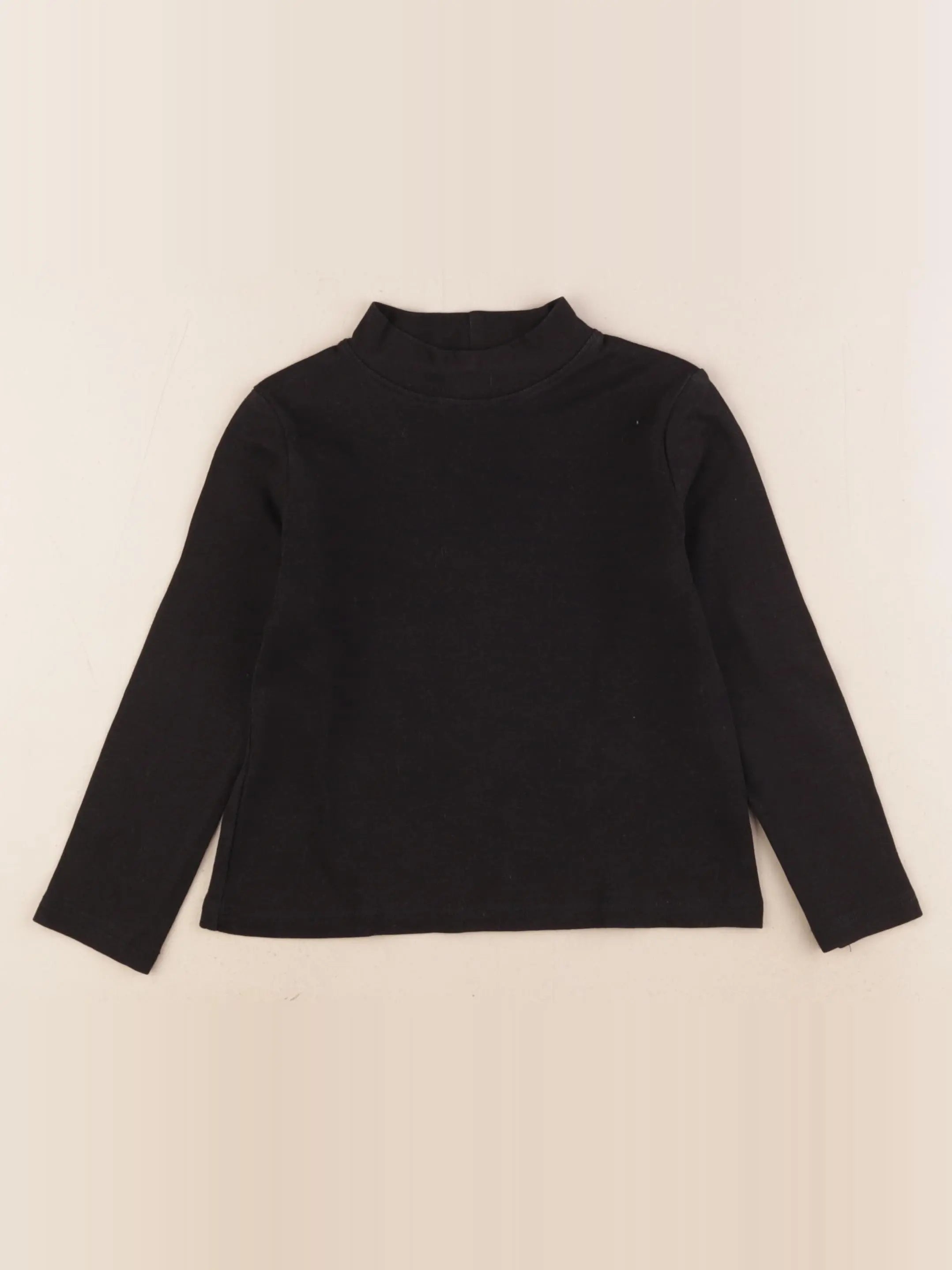 H&M - sous-pull noir - 2/4 ans