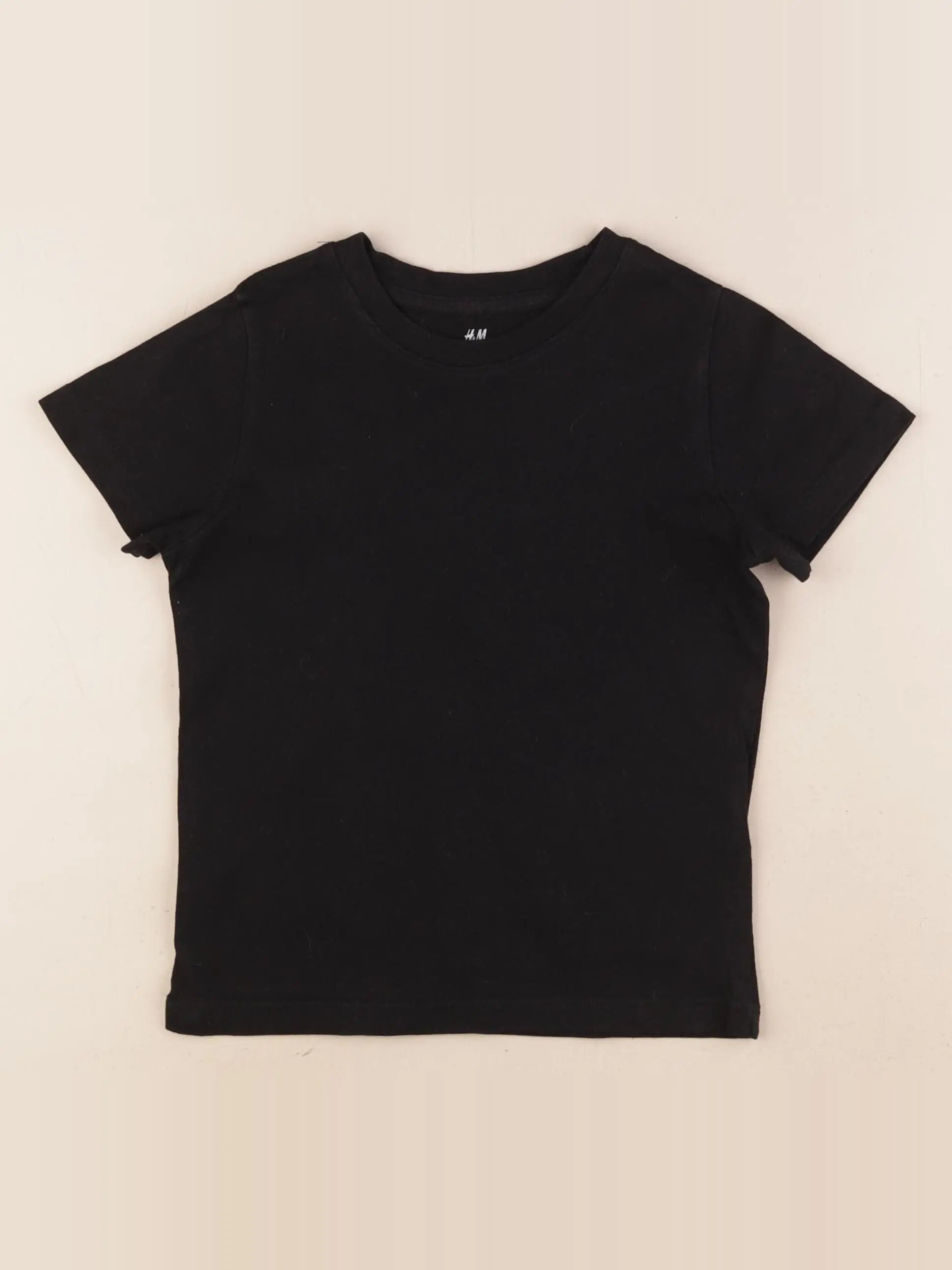 H&M - tee-shirt noir - 2/4 ans