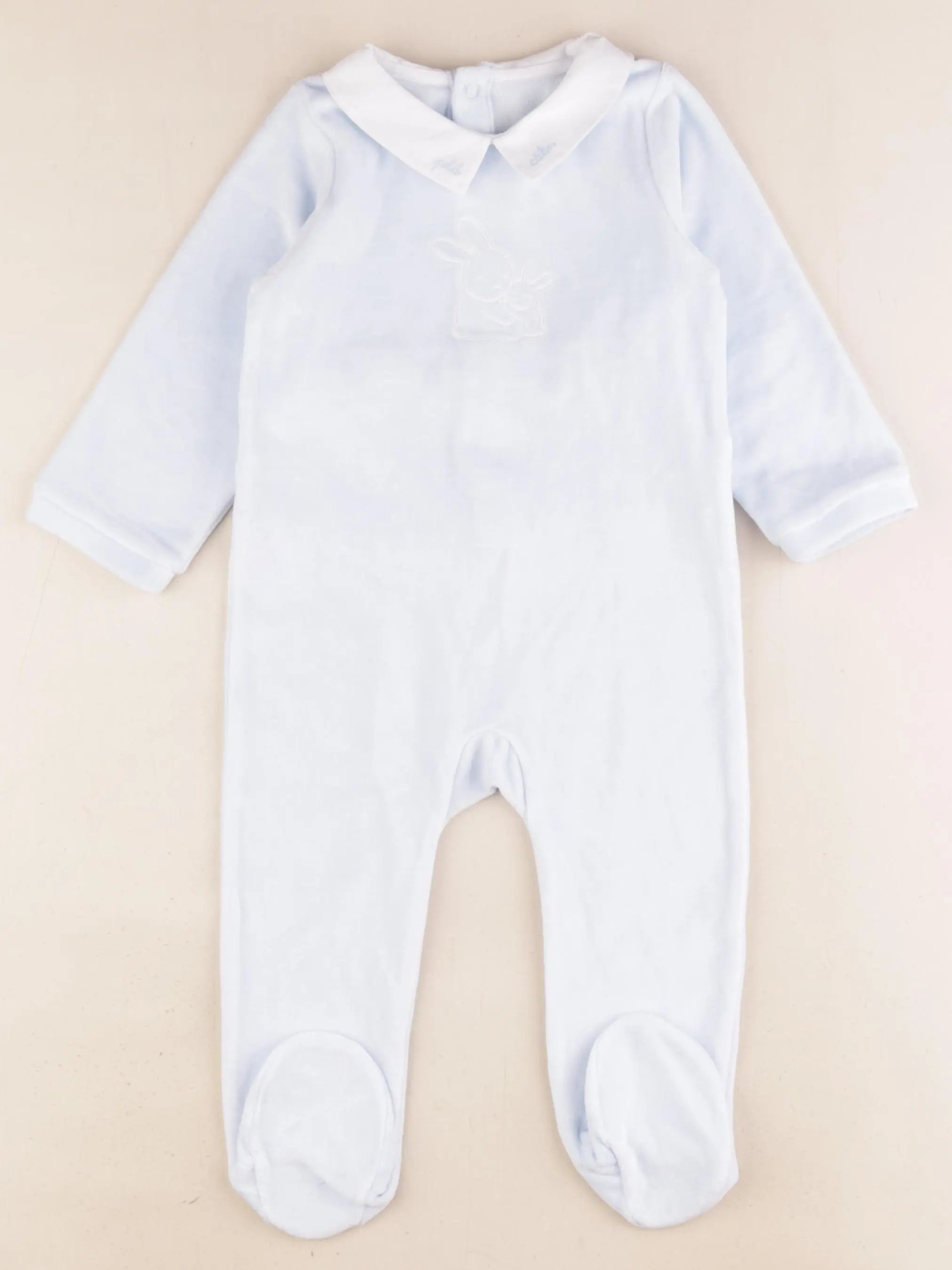 Jacadi - pyjama velours bleu - 18 mois