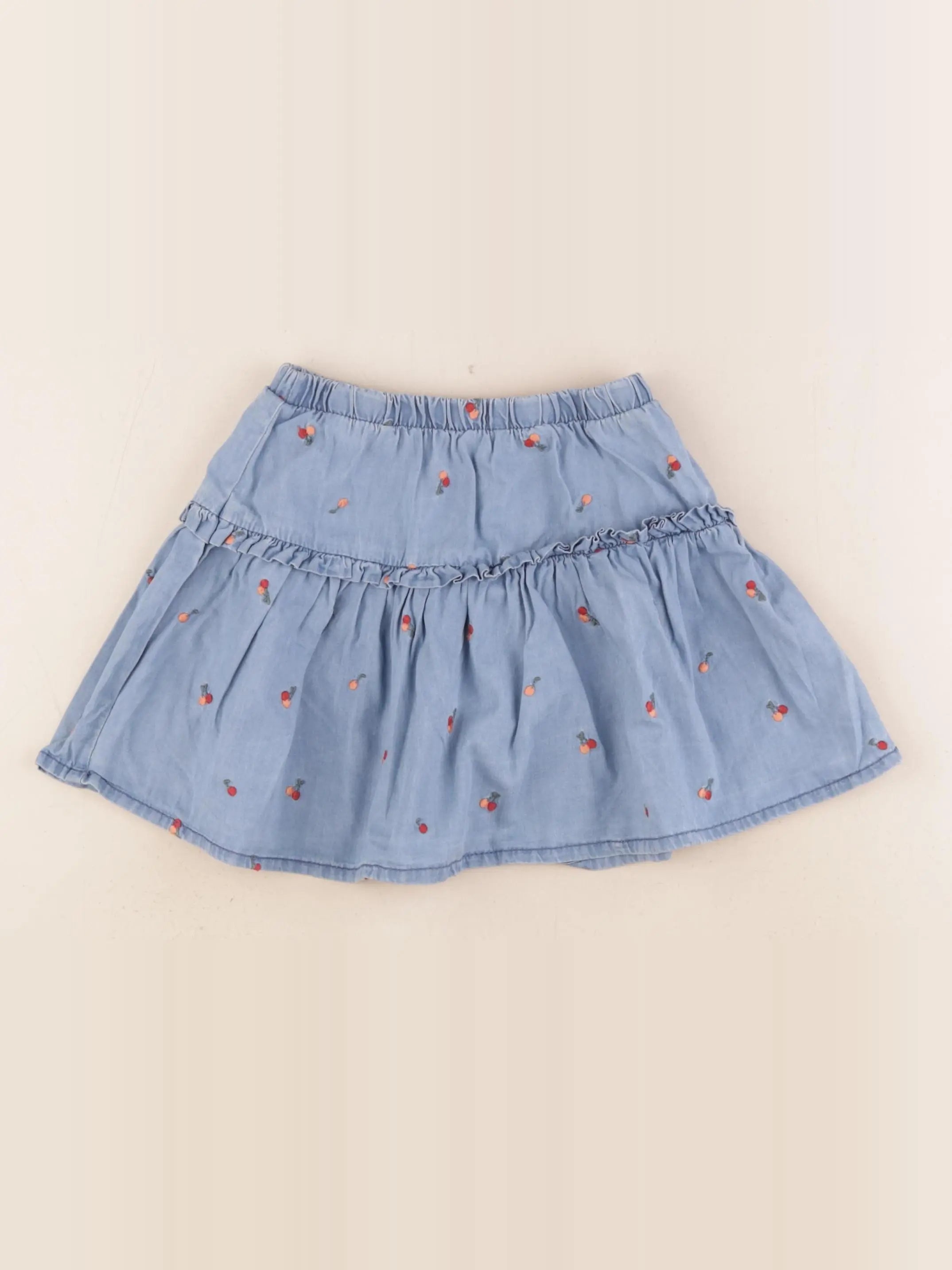 Vertbaudet - jupe bleu - 5 ans