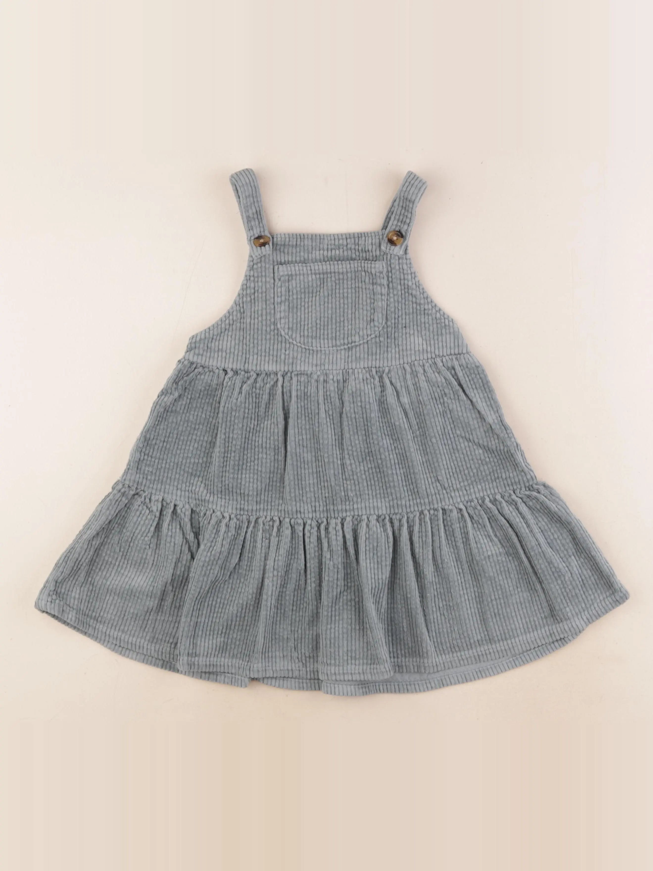 Zara - robe bleu - 3/4 ans