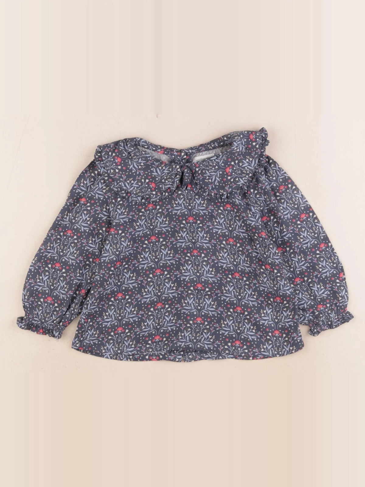 Vertbaudet - blouse multicolore - 12 mois