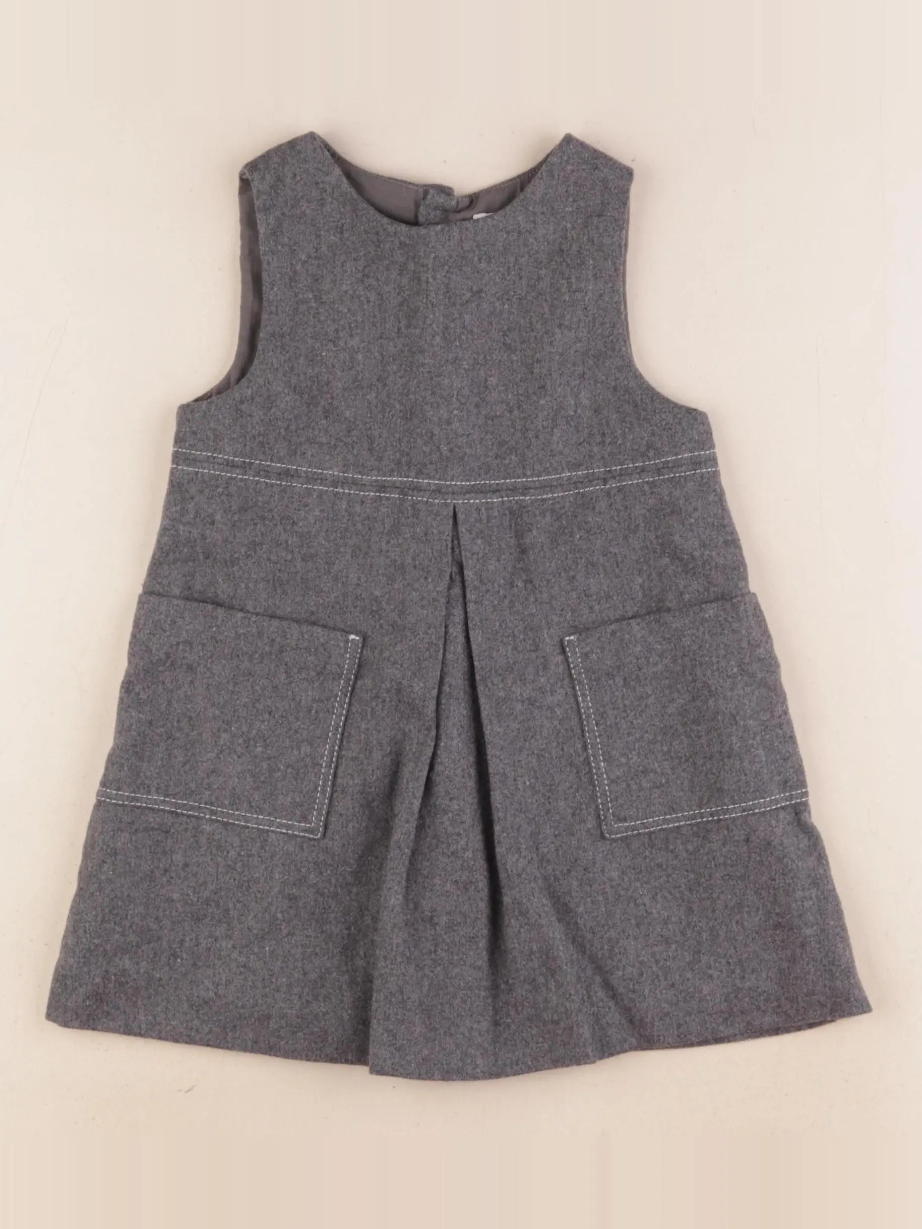 Jacadi - robe gris - 24 mois