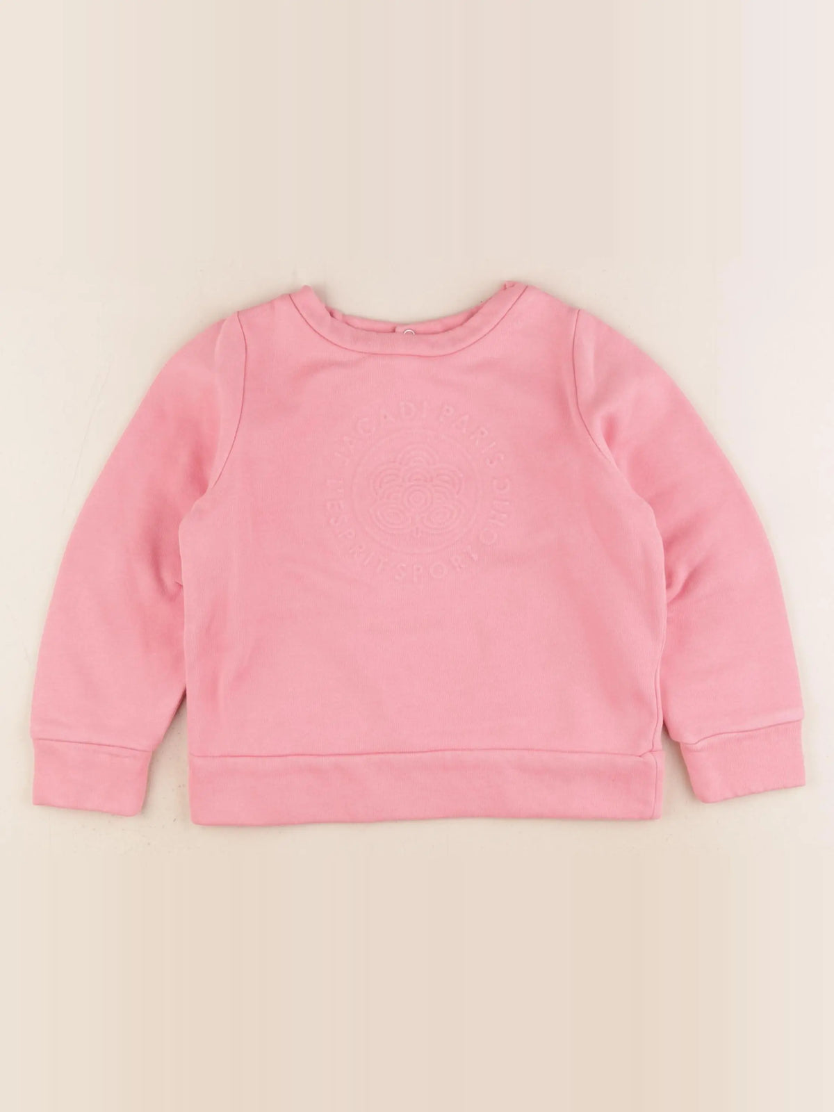 Jacadi - sweat rose - 4 ans