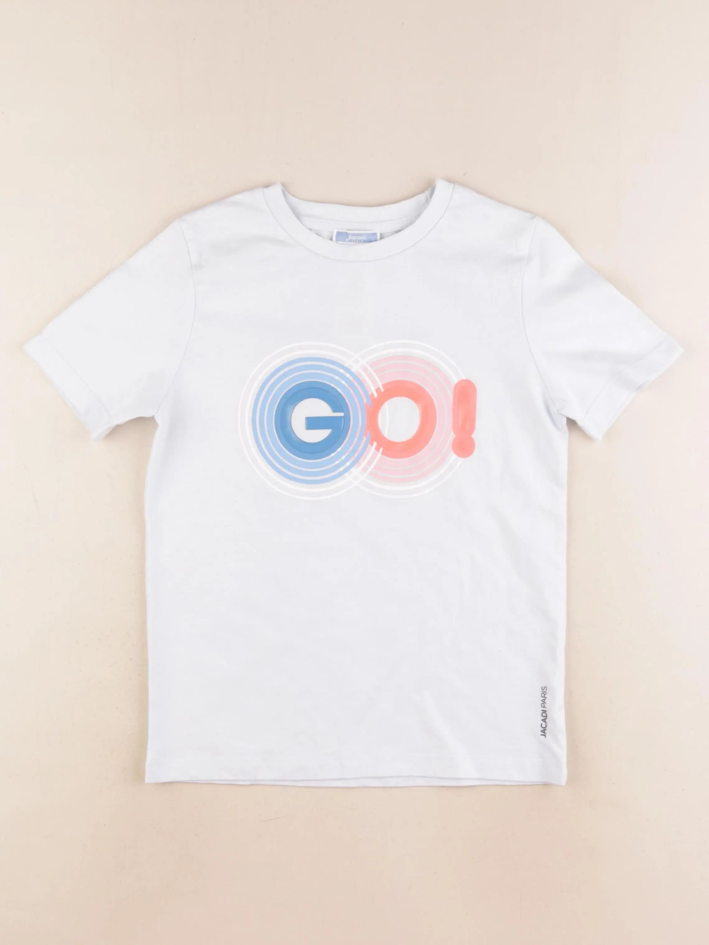 Jacadi - tee-shirt bleu - 8 ans