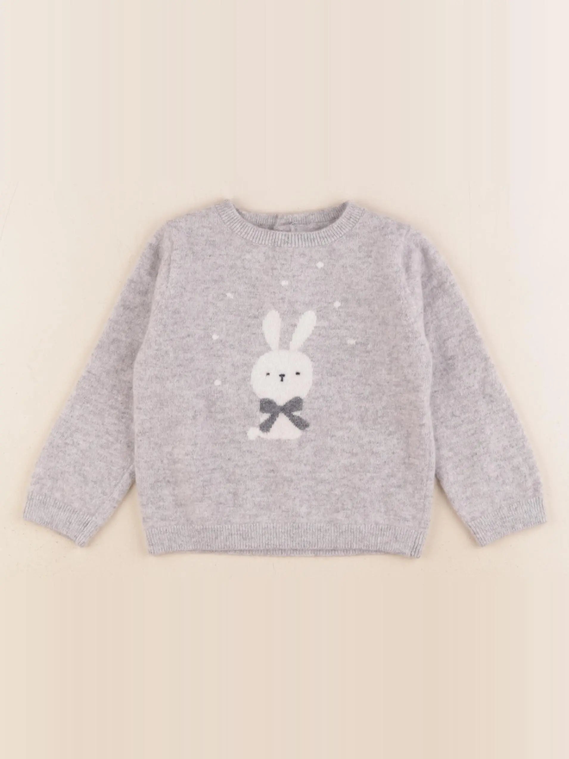 Jacadi - pull gris - 24 mois