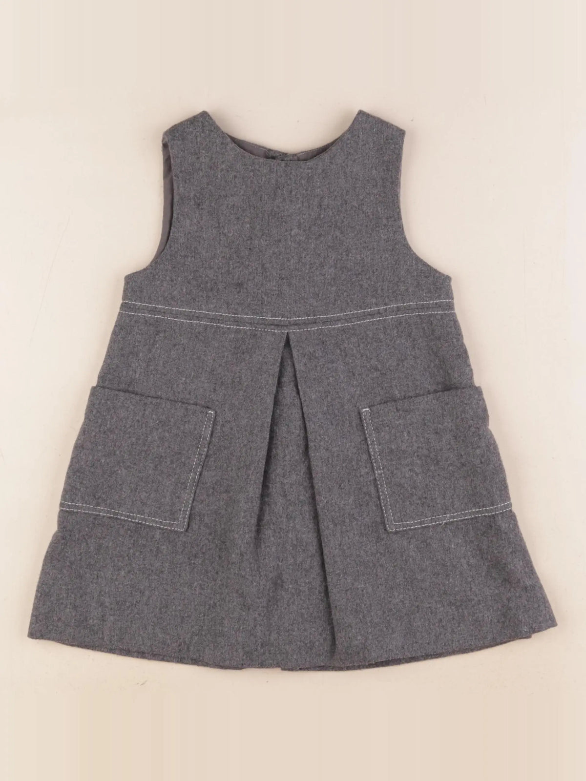 Jacadi - robe gris - 24 mois