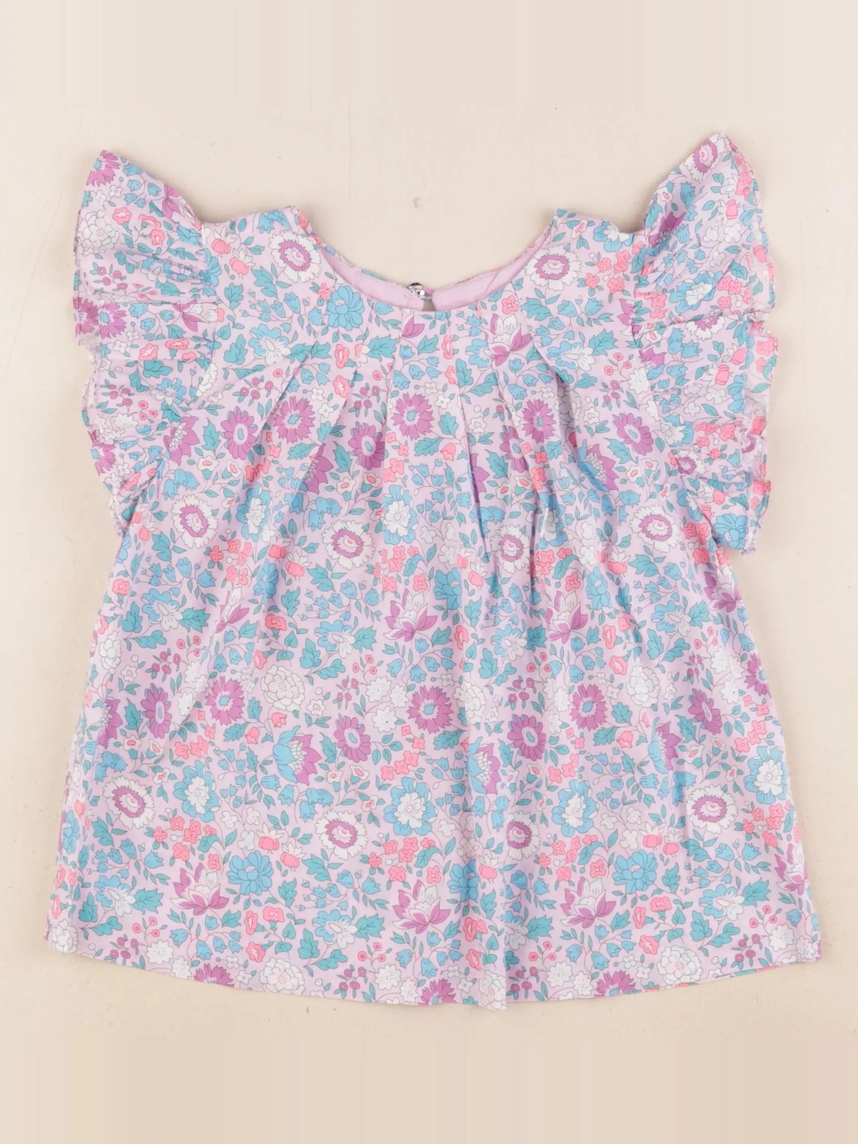 Jacadi - blouse liberty multicolore - 6 ans