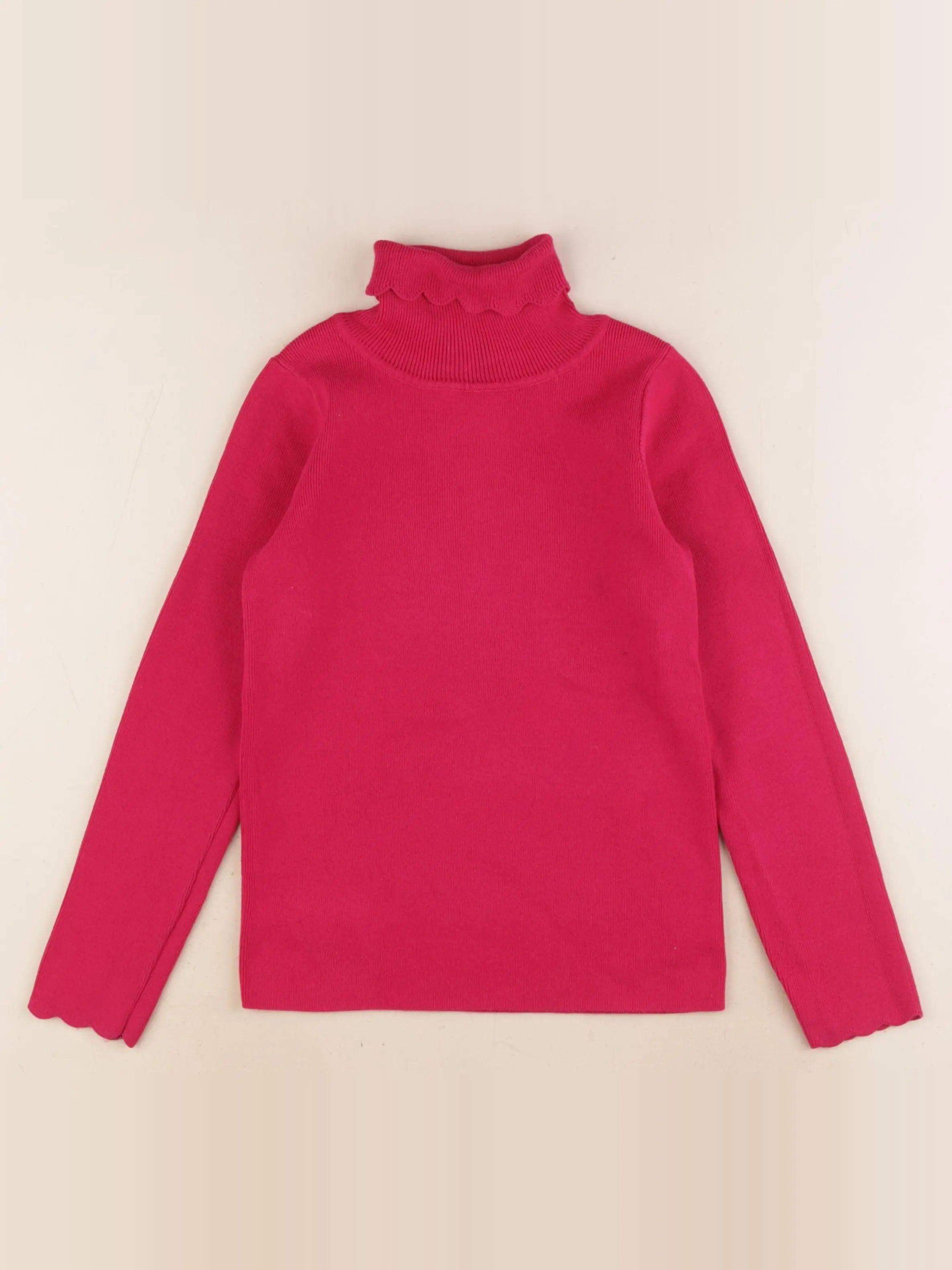 Jacadi - pull rose - 8 ans