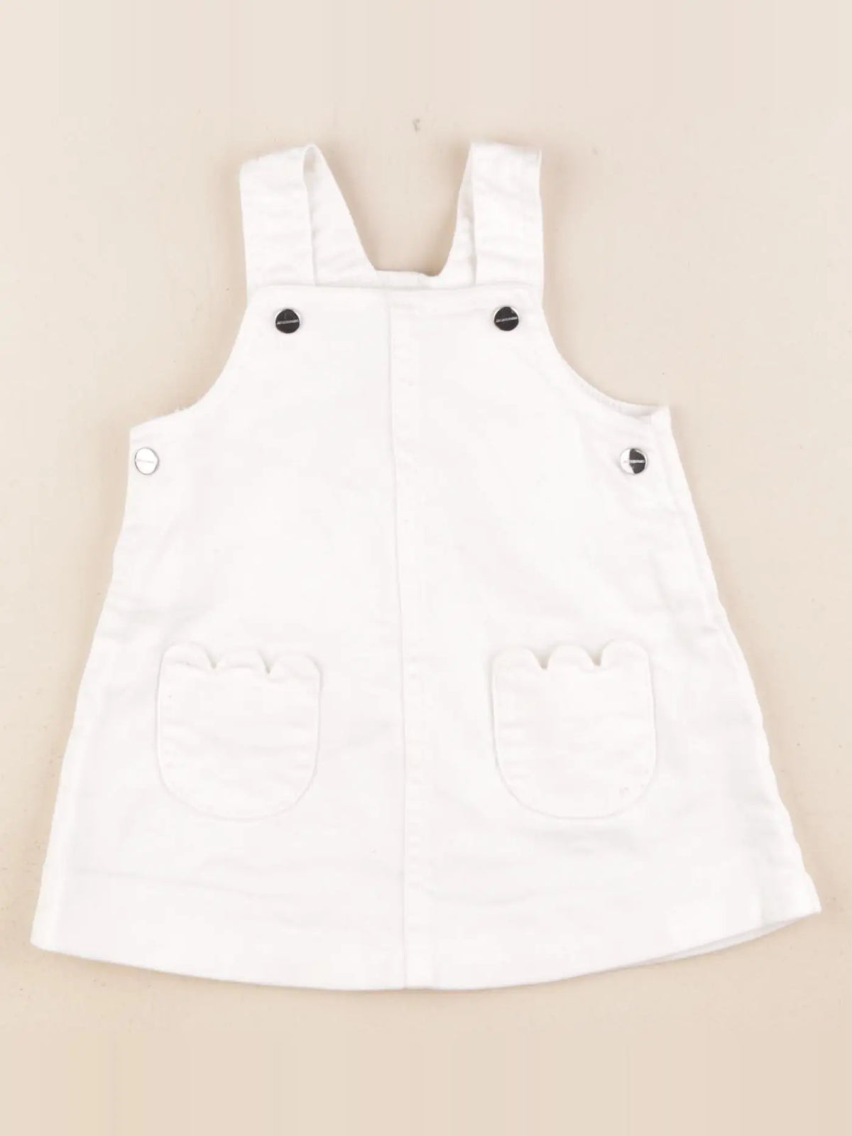 Jacadi - robe blanc - 6 mois