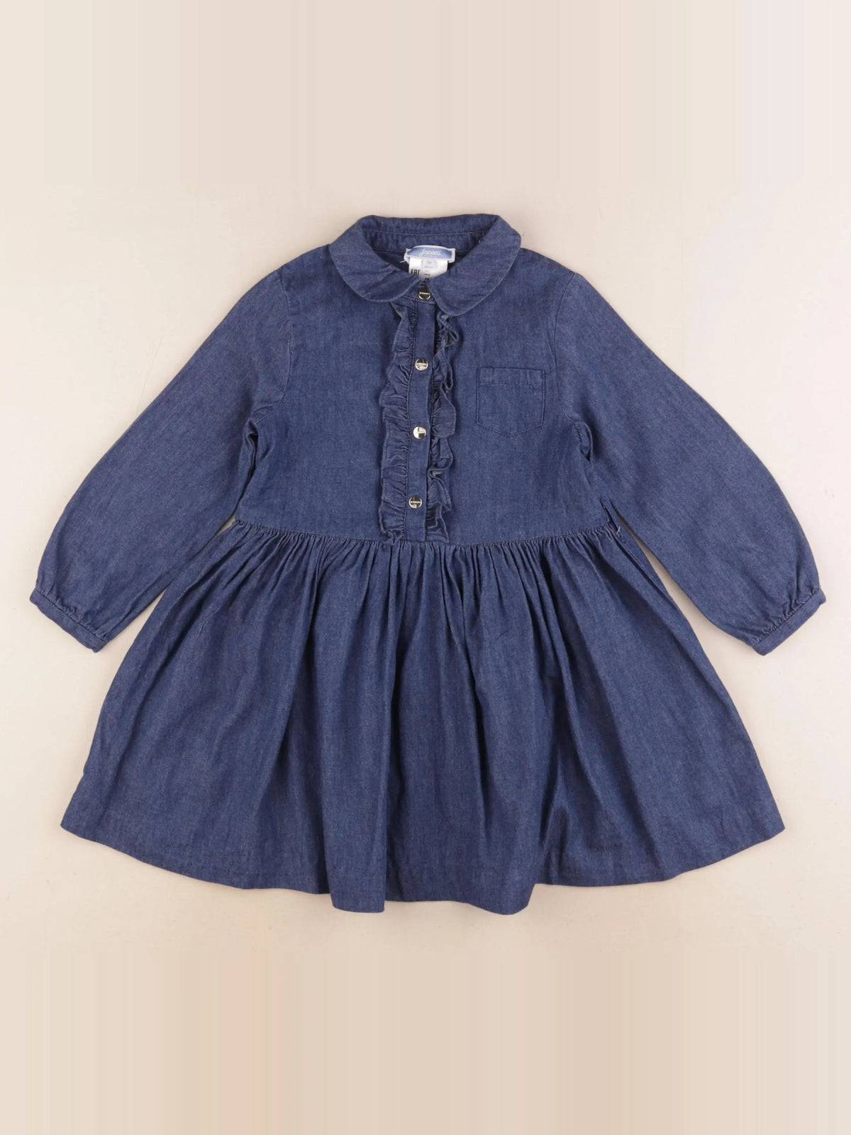 Jacadi - robe bleu - 3 ans