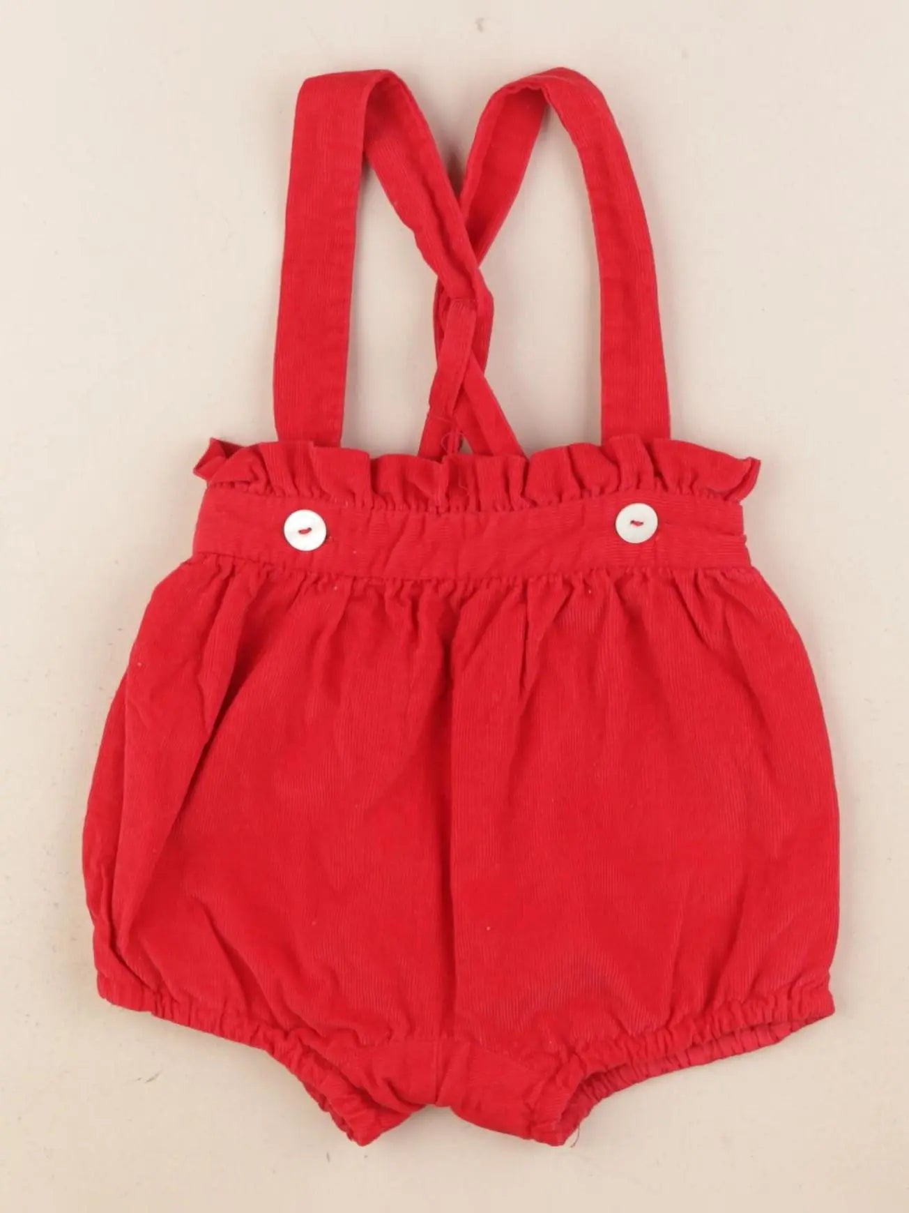 Jacadi - bloomer rouge - 6 mois