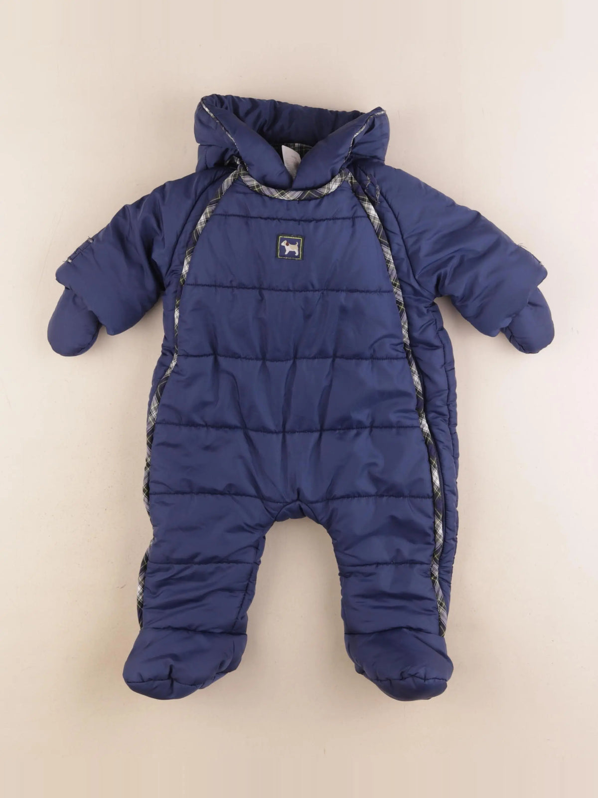 Jacadi - combi-pilote bleu - 3 mois