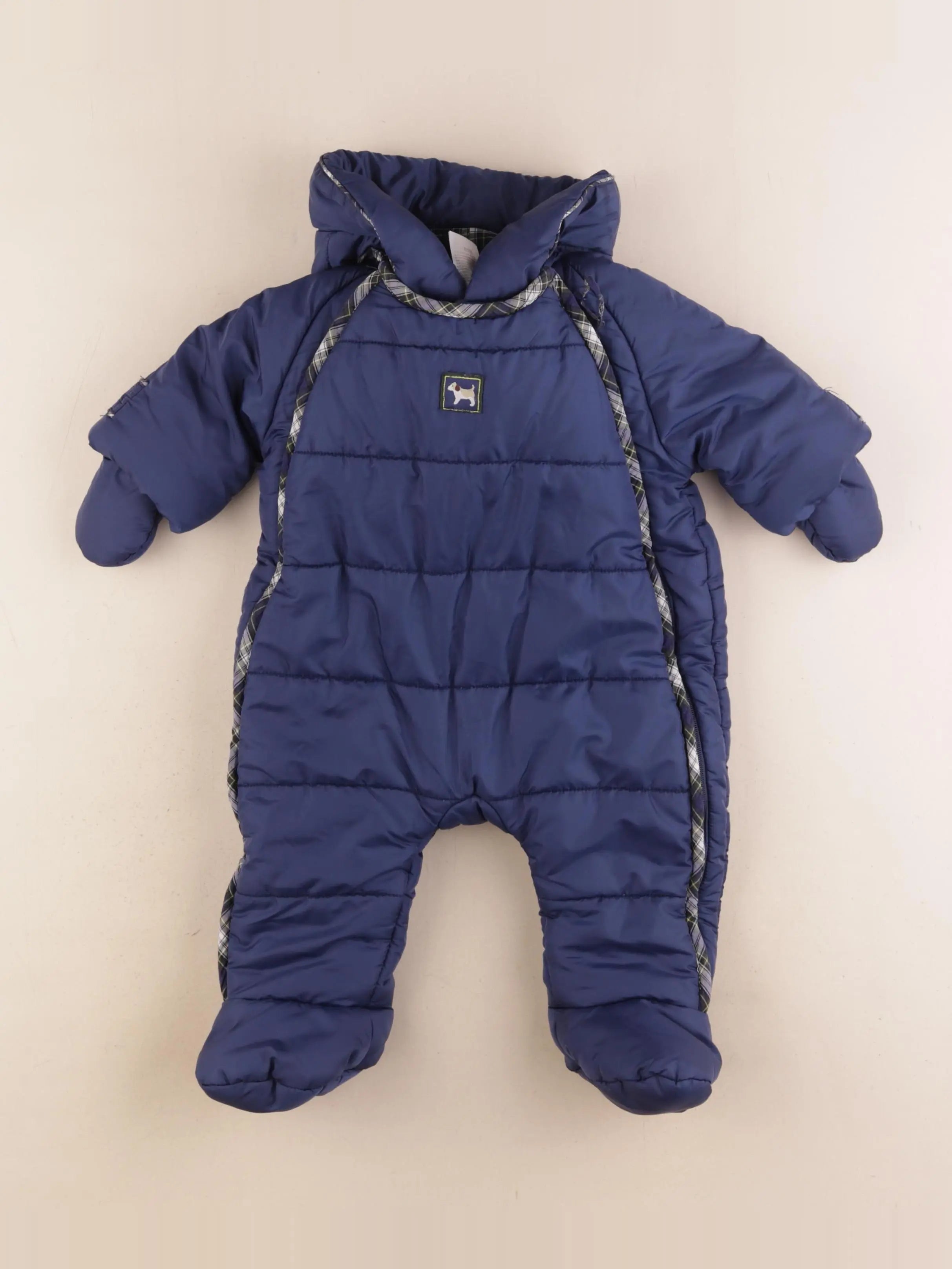 Jacadi - combi-pilote bleu - 3 mois