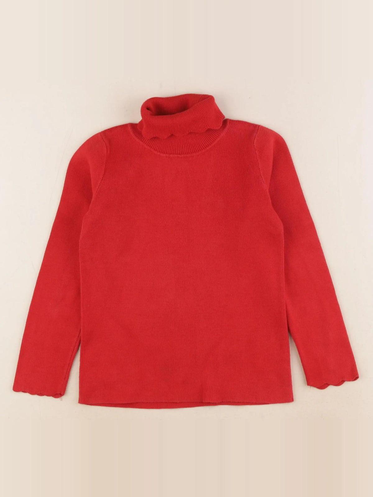 Jacadi - pull rouge - 6 ans