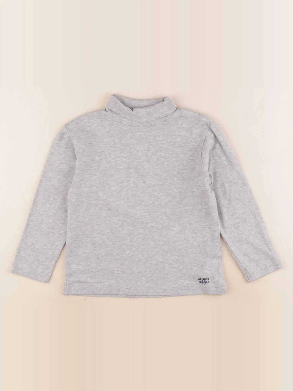 Vertbaudet - sous-pull gris - 4 ans
