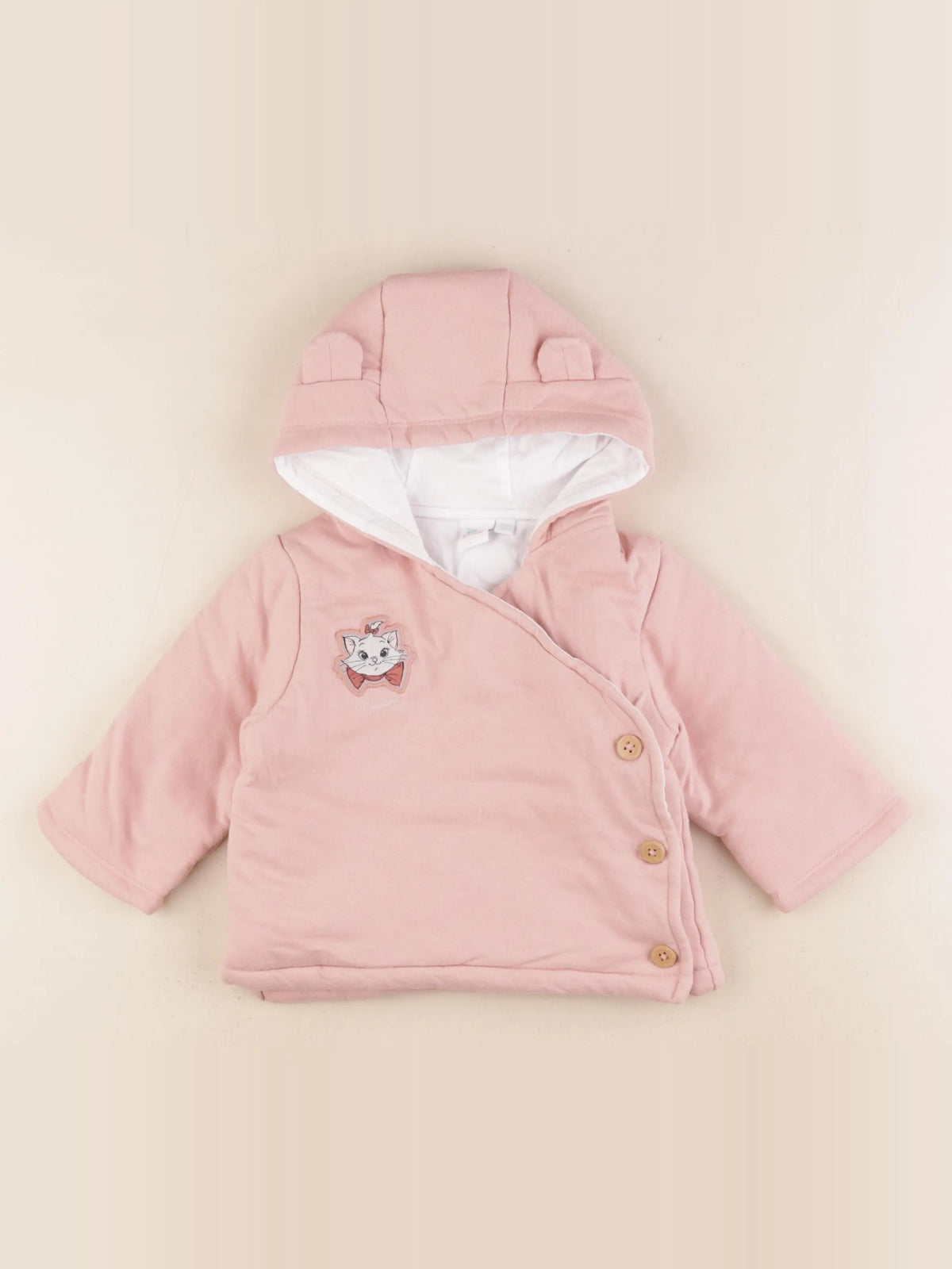 Vertbaudet - veste rose - 9 mois