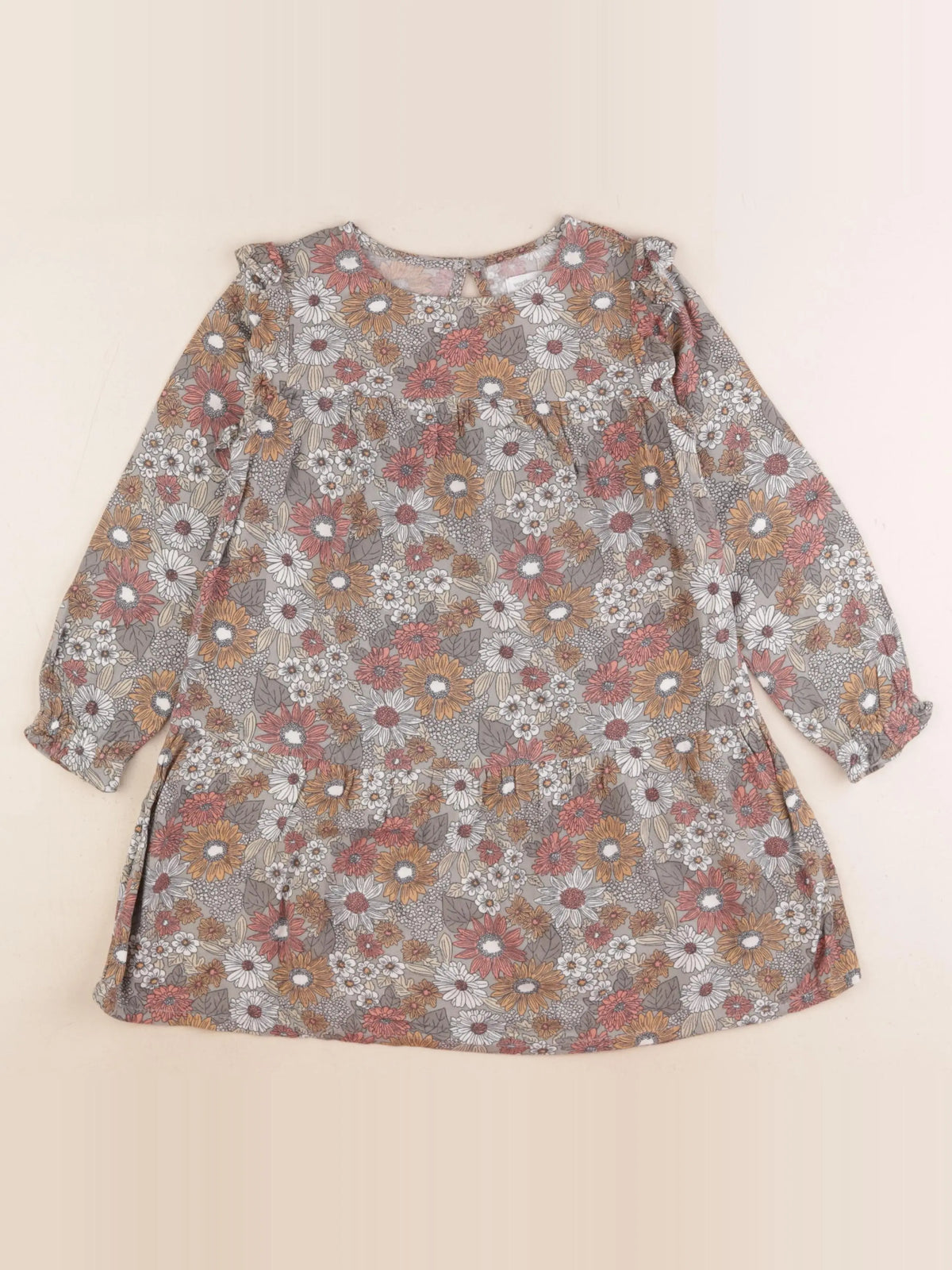 Vertbaudet - robe multicolore - 5 ans