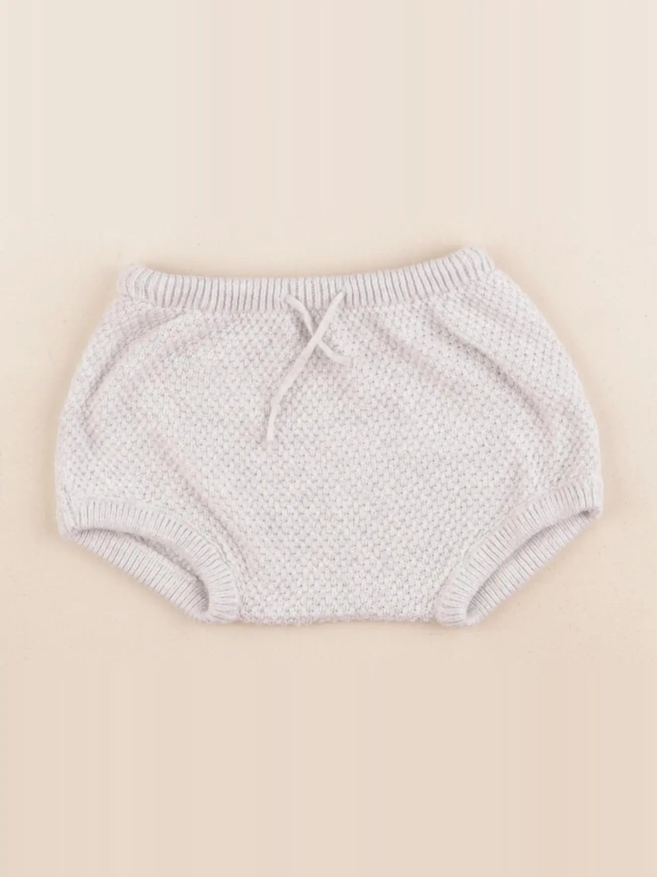 Bonnet à Pompon - bloomer gris - 18/24 mois