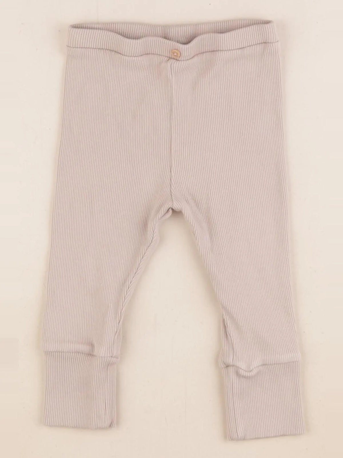 Vertbaudet - legging beige - 12 mois