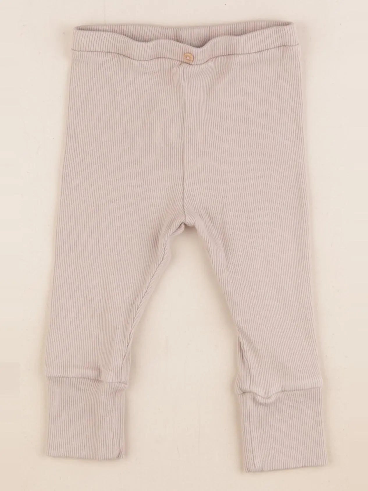 Vertbaudet - legging beige - 12 mois