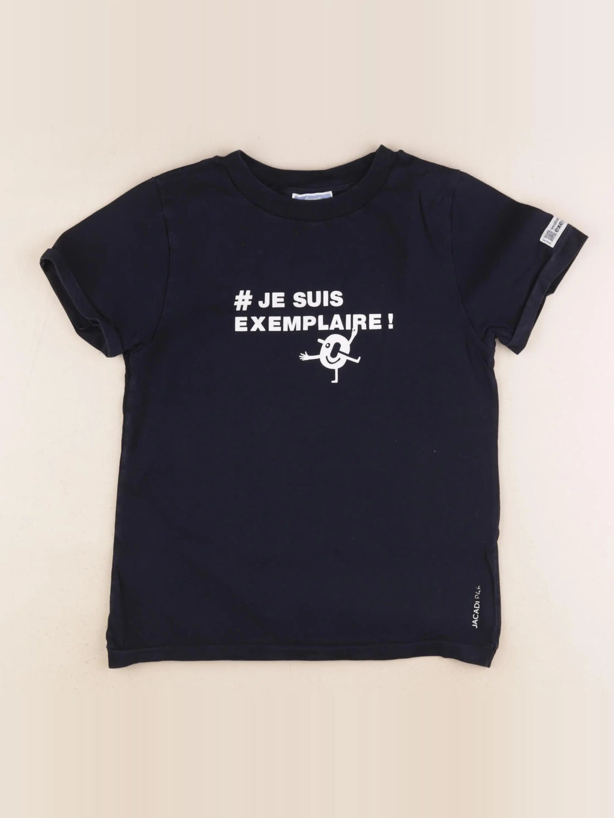 Jacadi - tee-shirt bleu - 8 ans