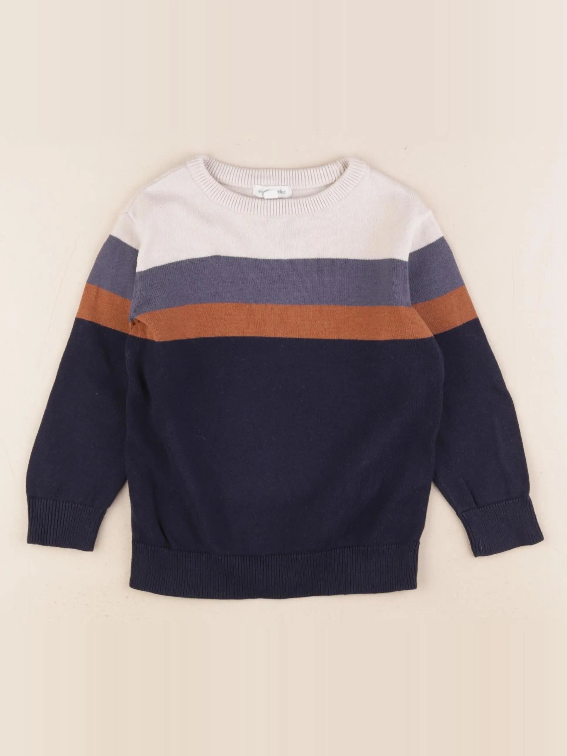 Vertbaudet - pull multicolore - 3 ans