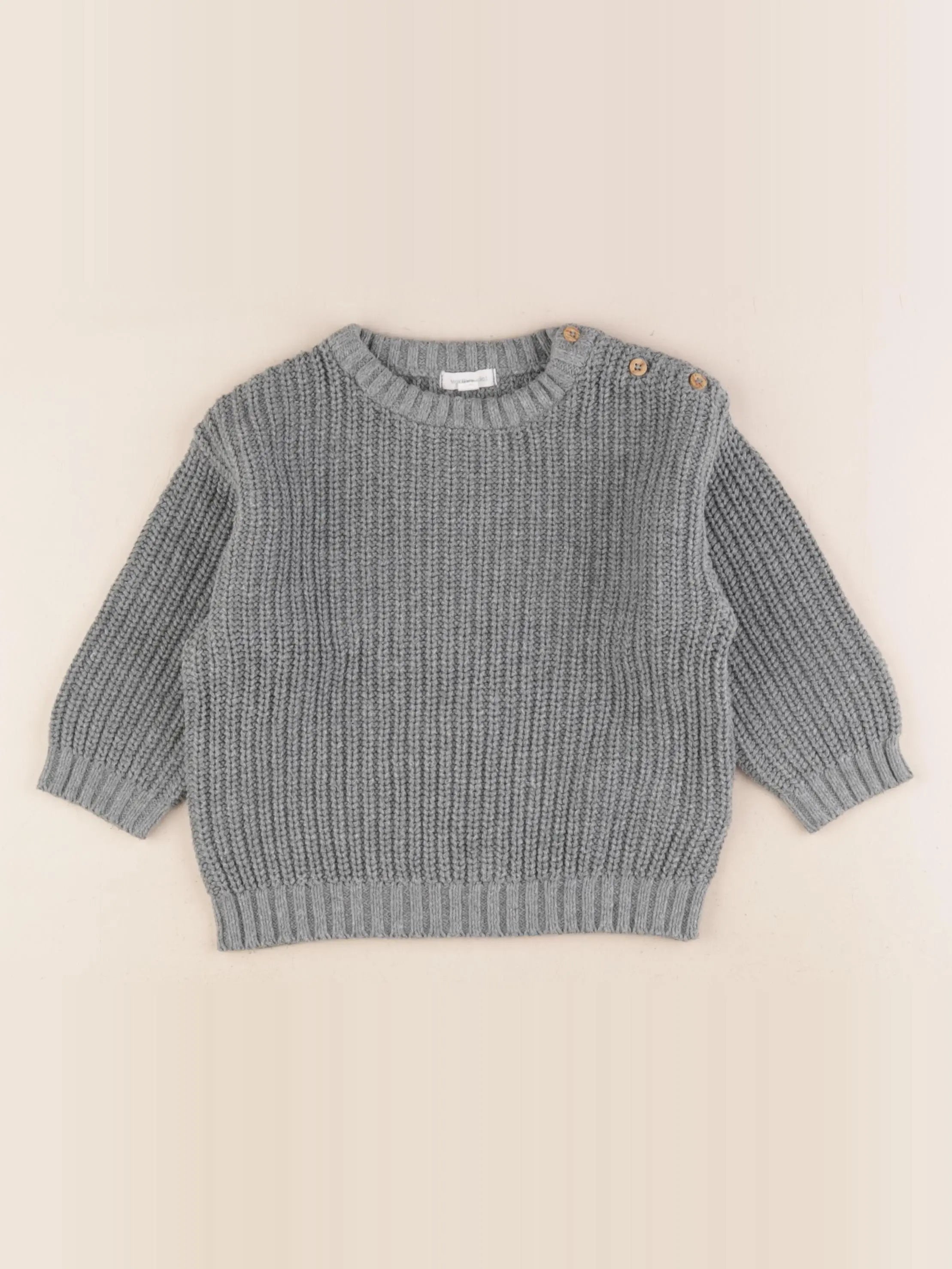Vertbaudet - pull vert - 2 ans