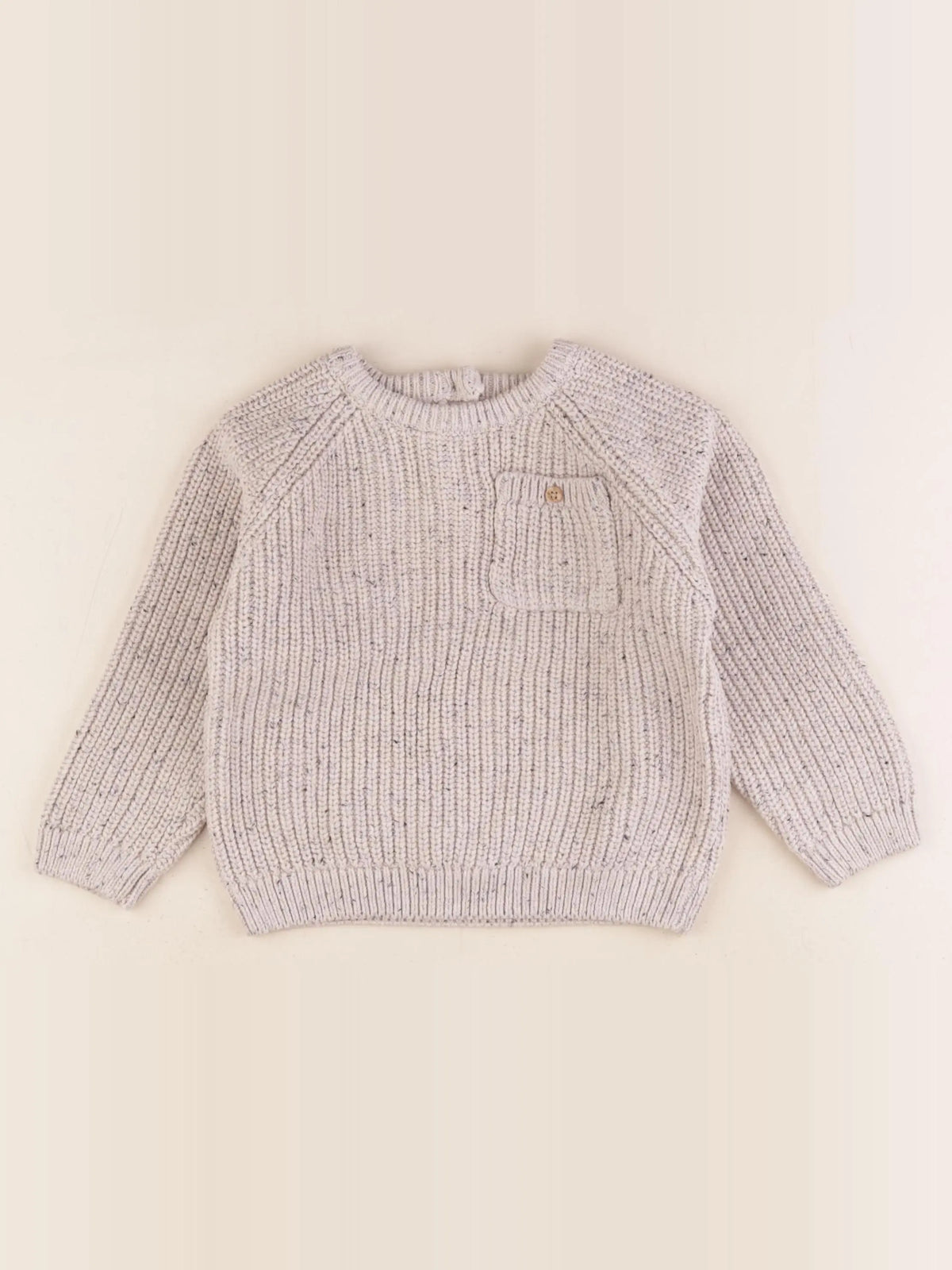 Vertbaudet - pull beige - 36 mois