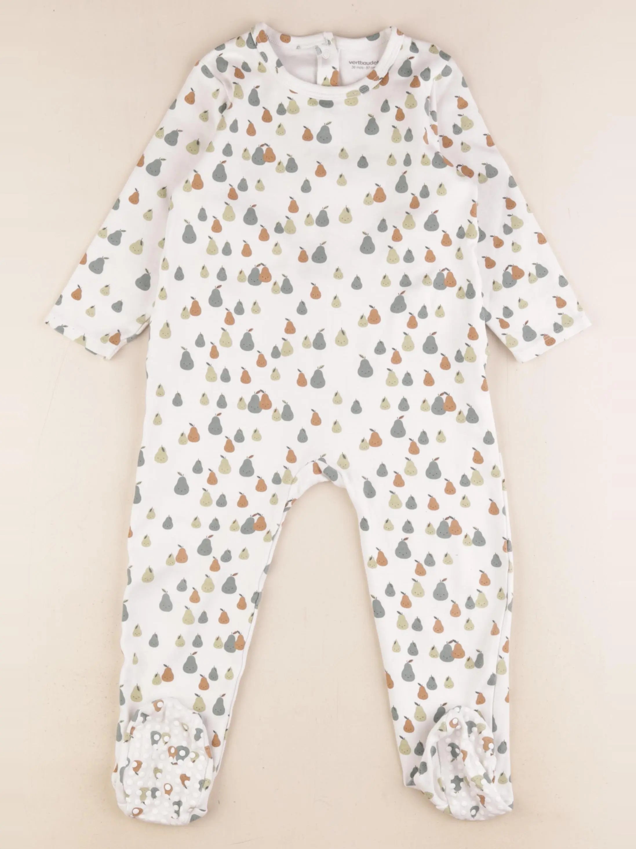 Vertbaudet - pyjama coton multicolore - 36 mois