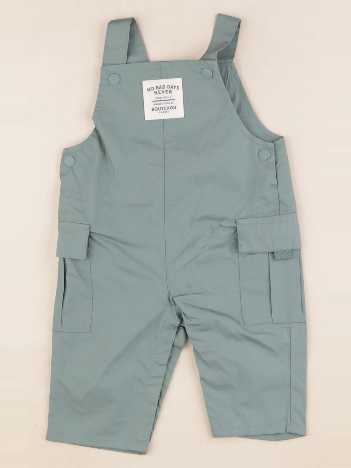 Boutchou - salopette vert - 6 mois