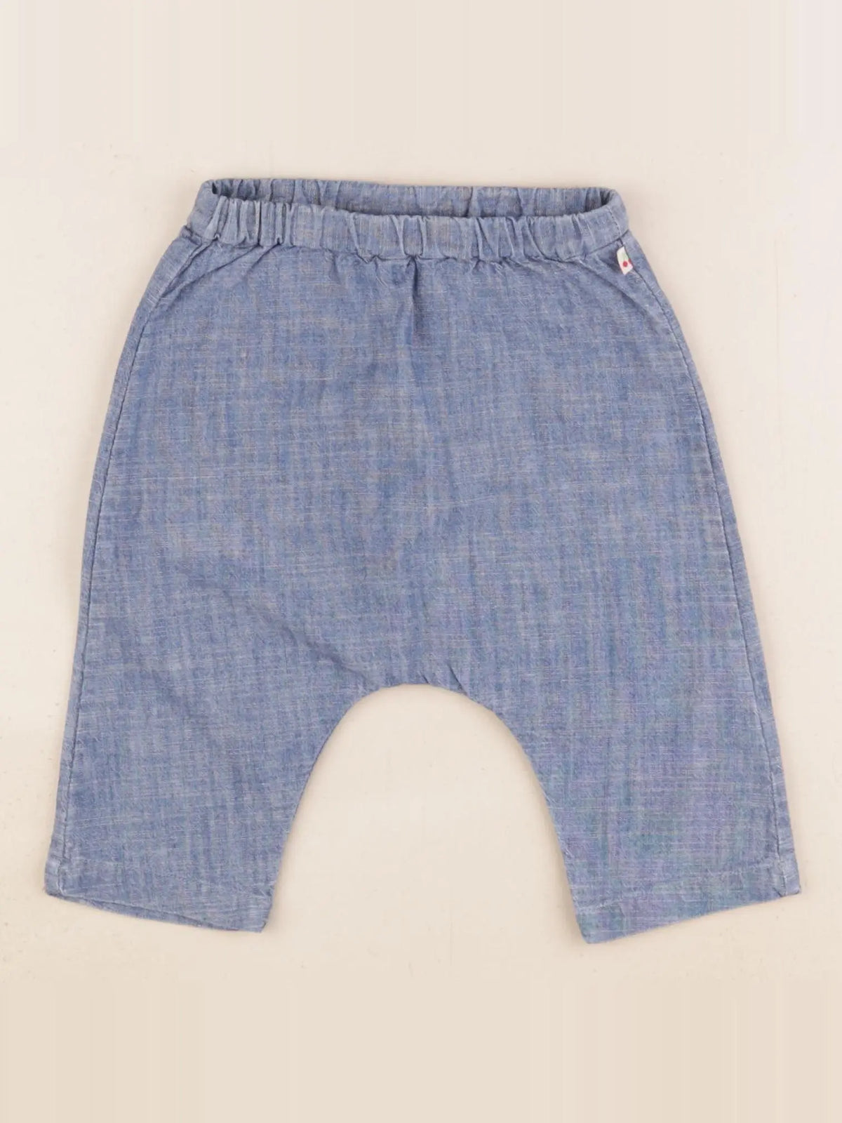 Bonpoint - sarouel bleu - 3 mois