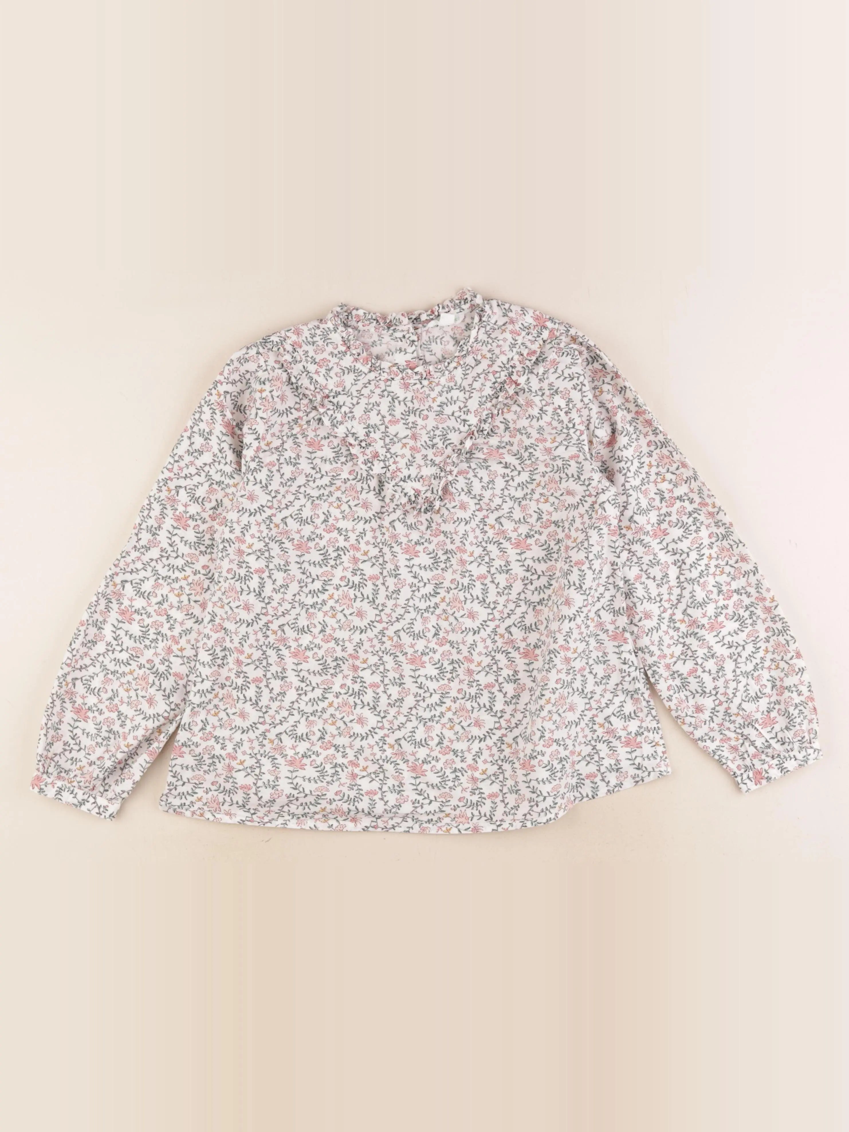 Vertbaudet - blouse multicolore - 9 ans