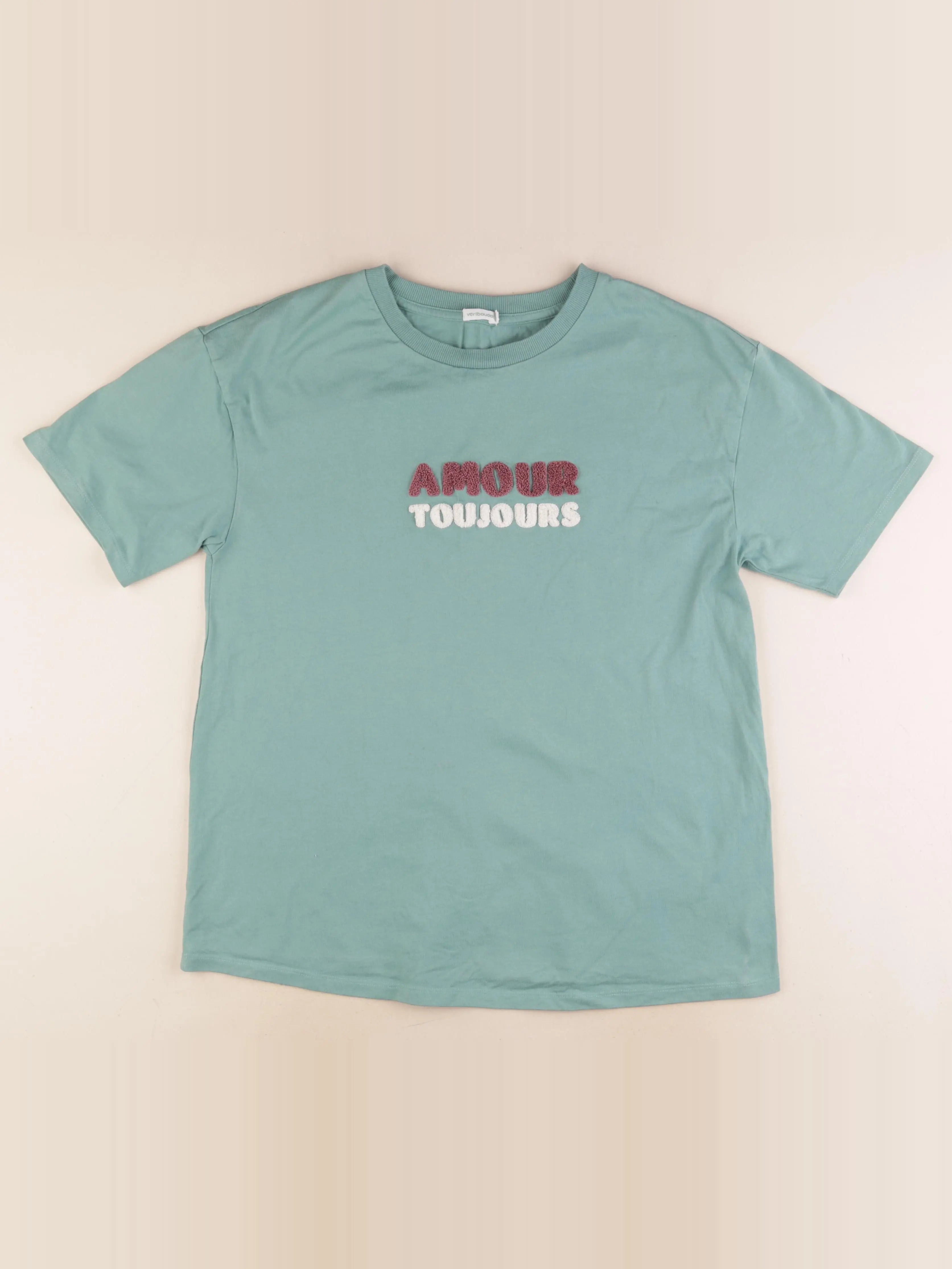 Vertbaudet - tee-shirt grossesse vert - 38 à 40