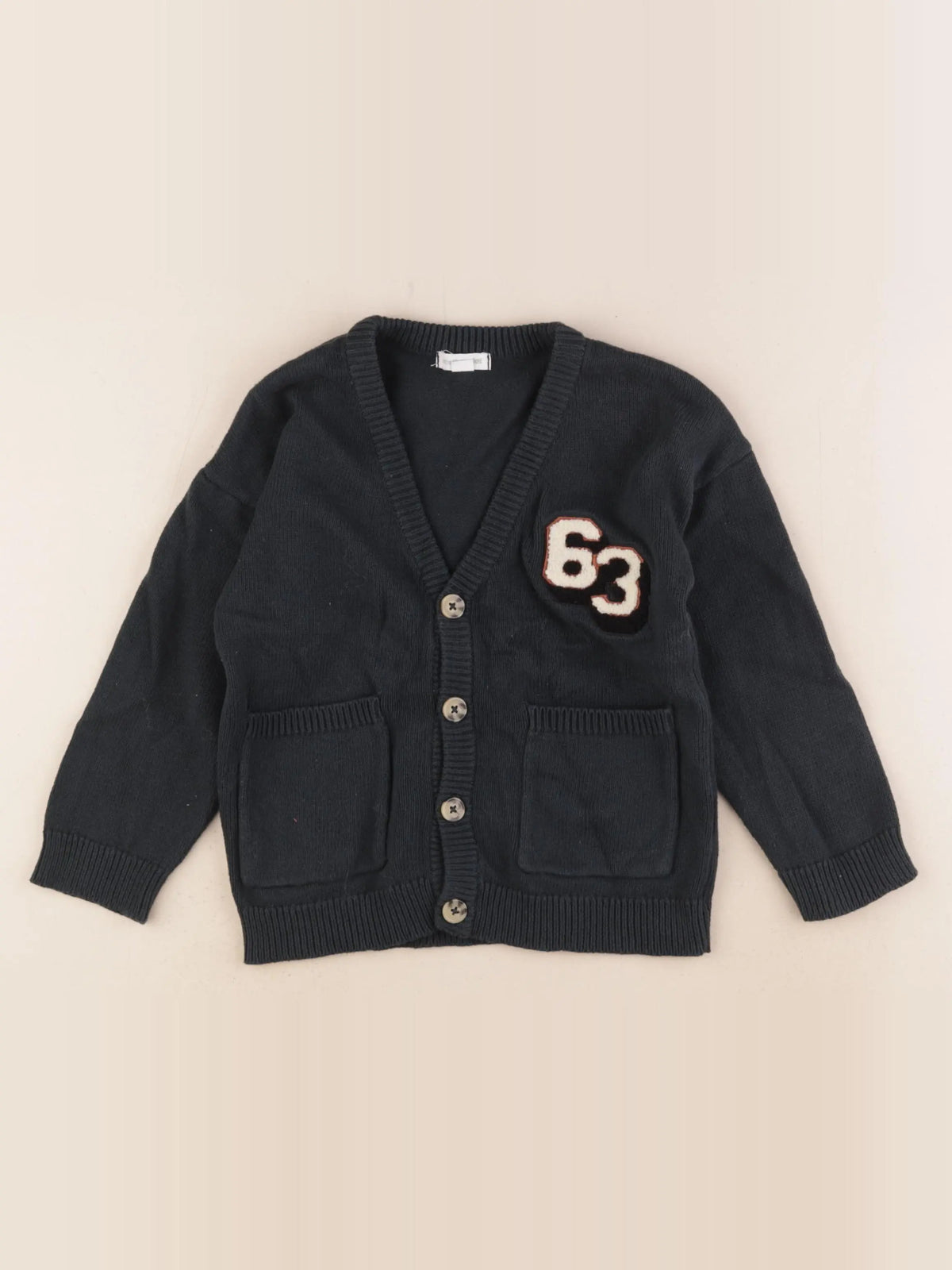 Vertbaudet - gilet vert - 4 ans
