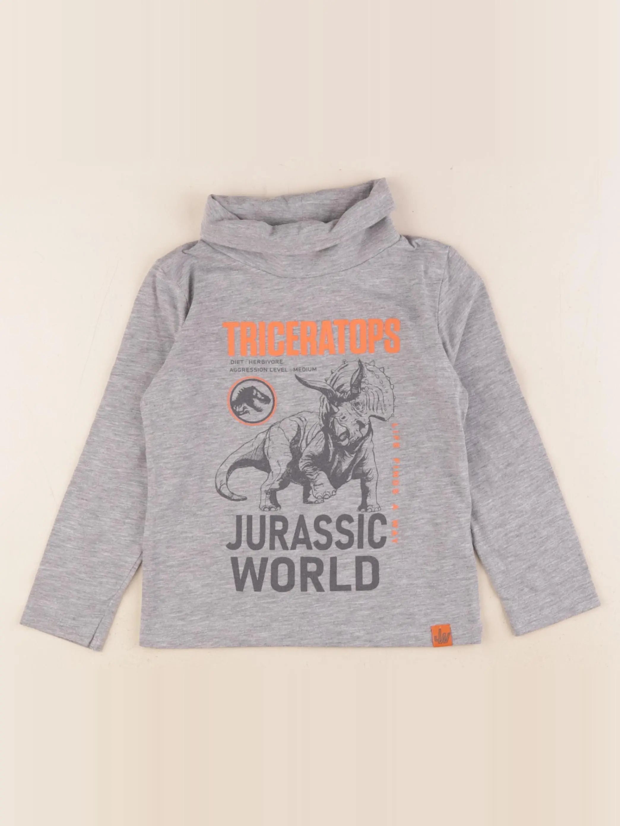 Vertbaudet - sous-pull gris - 4 ans